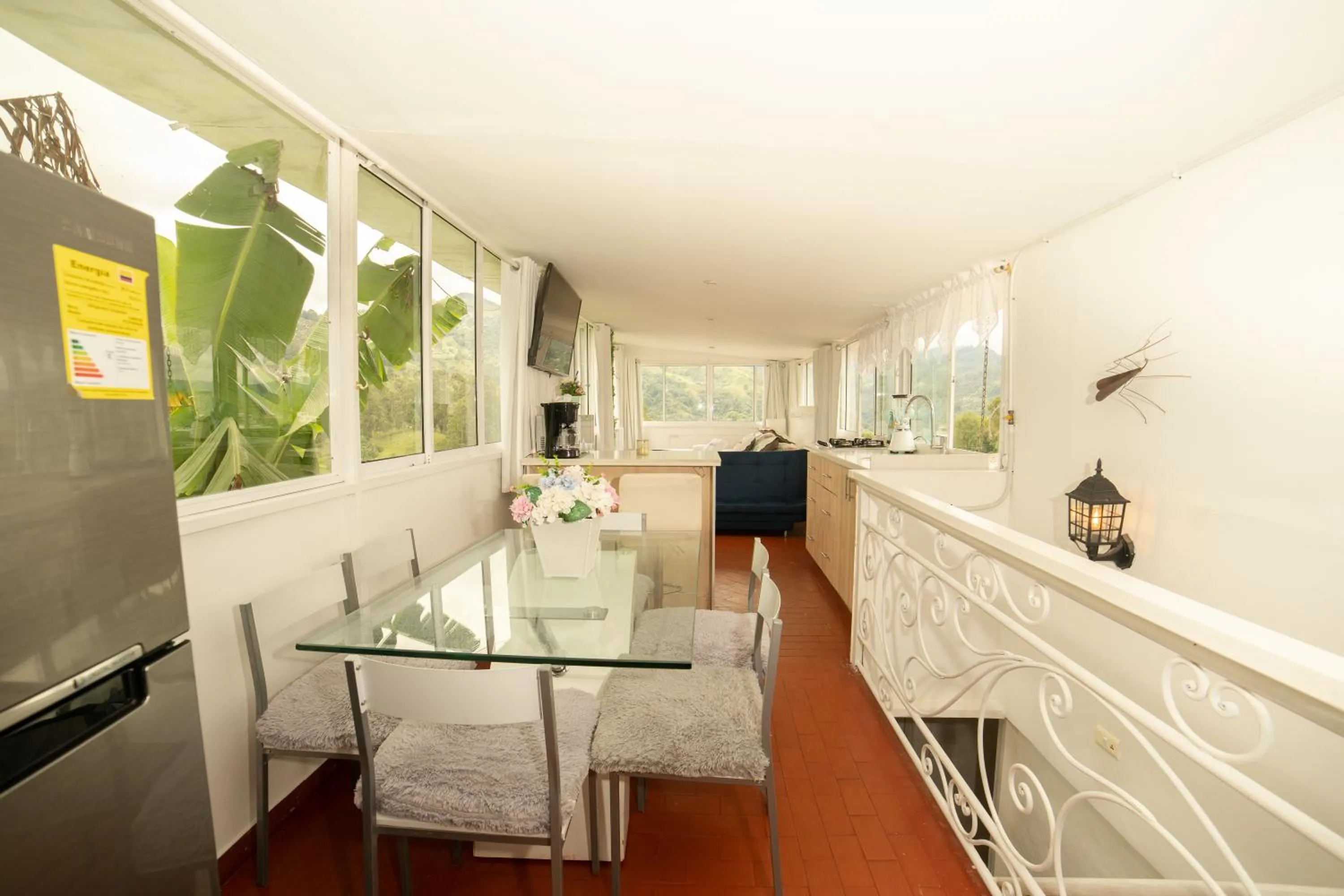 Kitchen or kitchenette in Posada del Angel