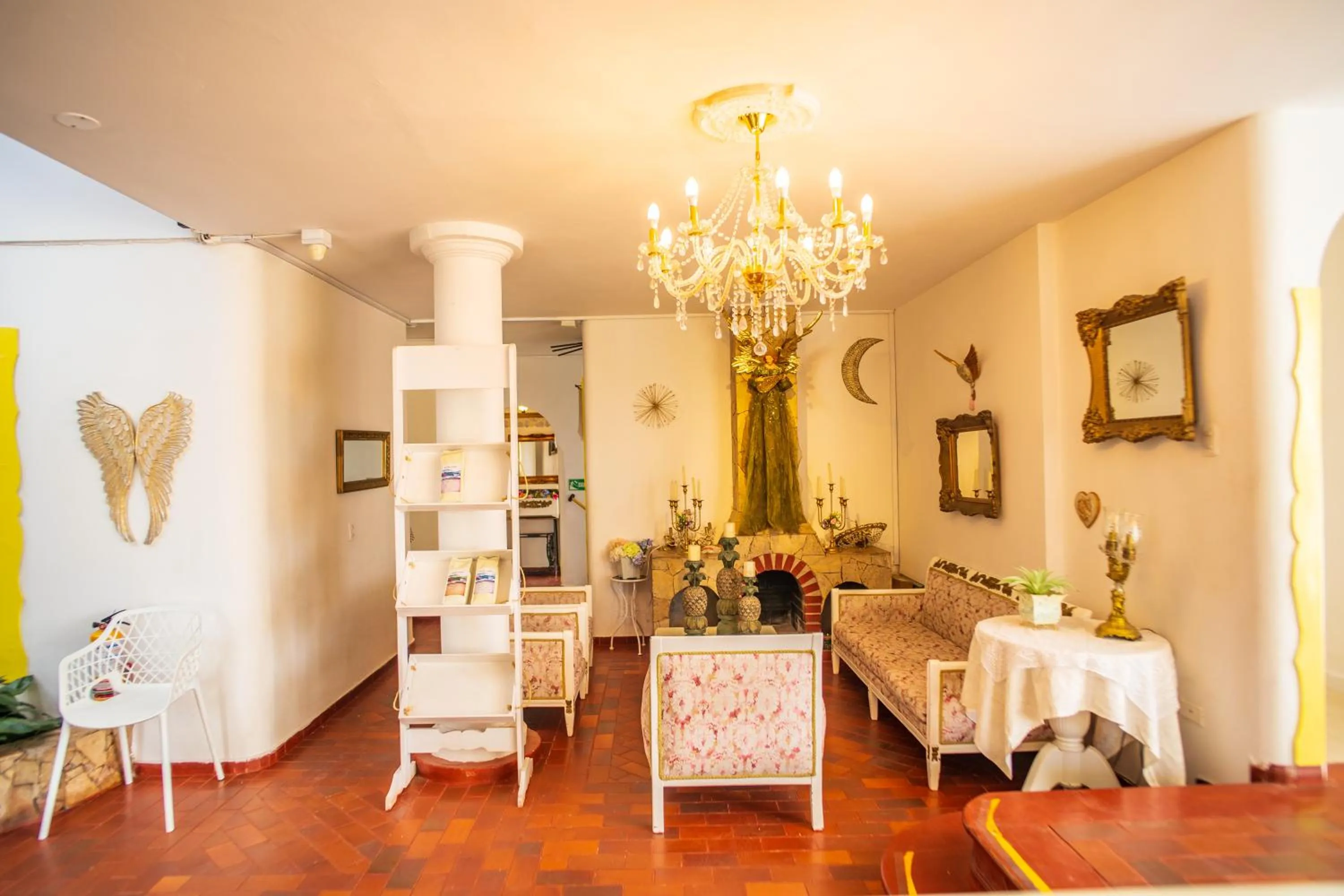 Living room in Posada del Angel