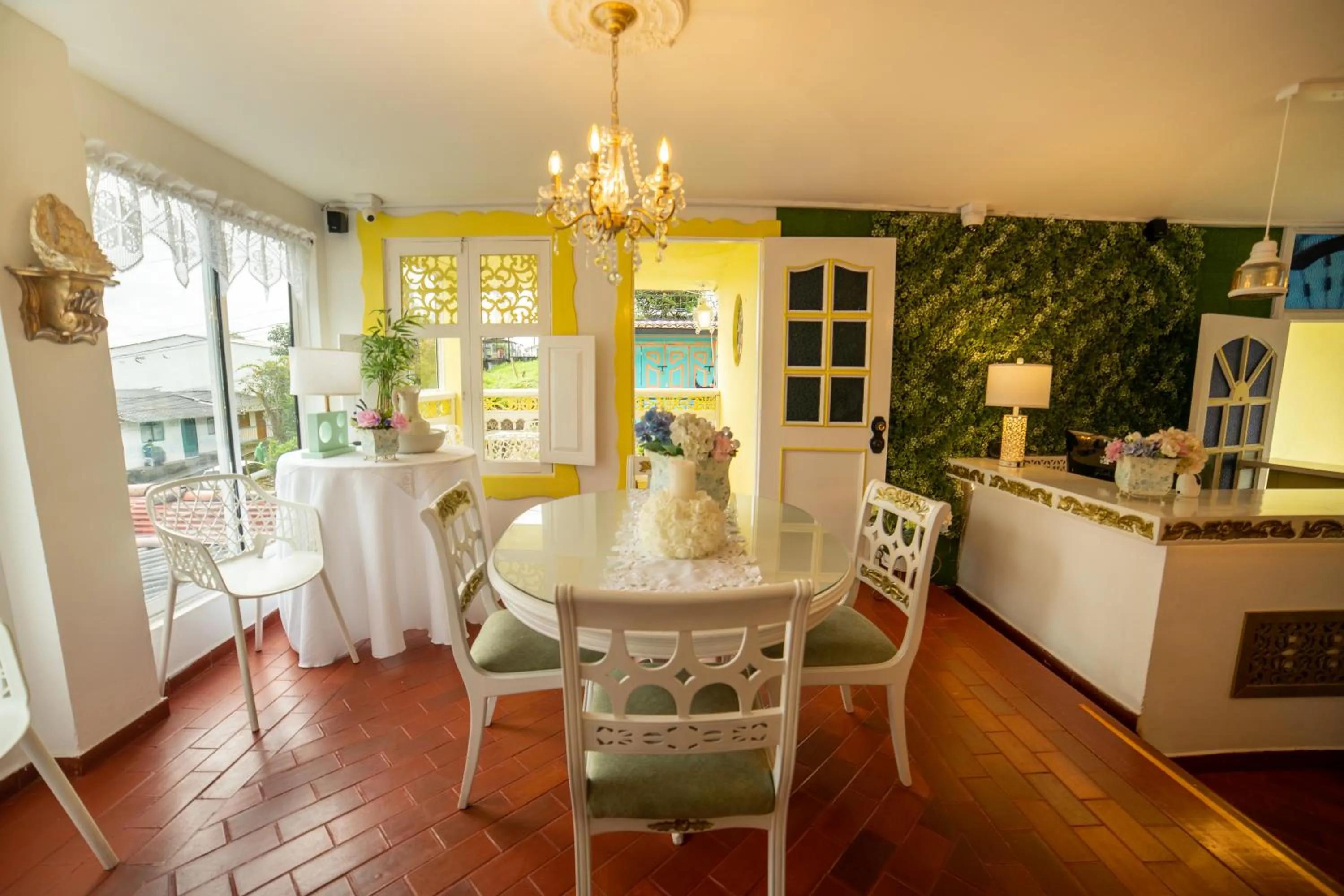 Living room in Posada del Angel