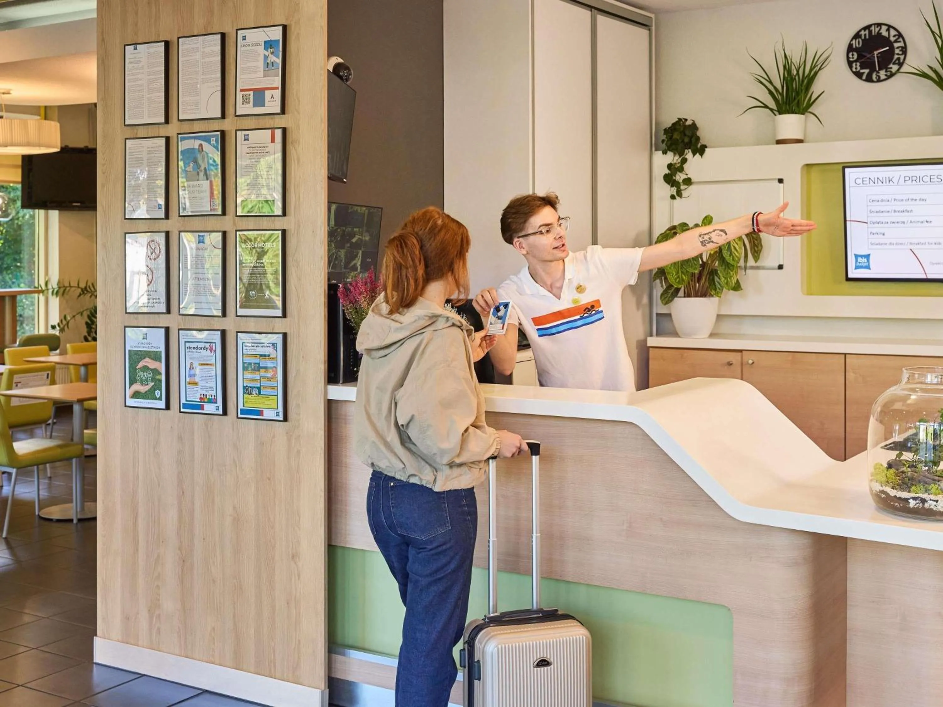 Property building in ibis budget Wrocław Południe