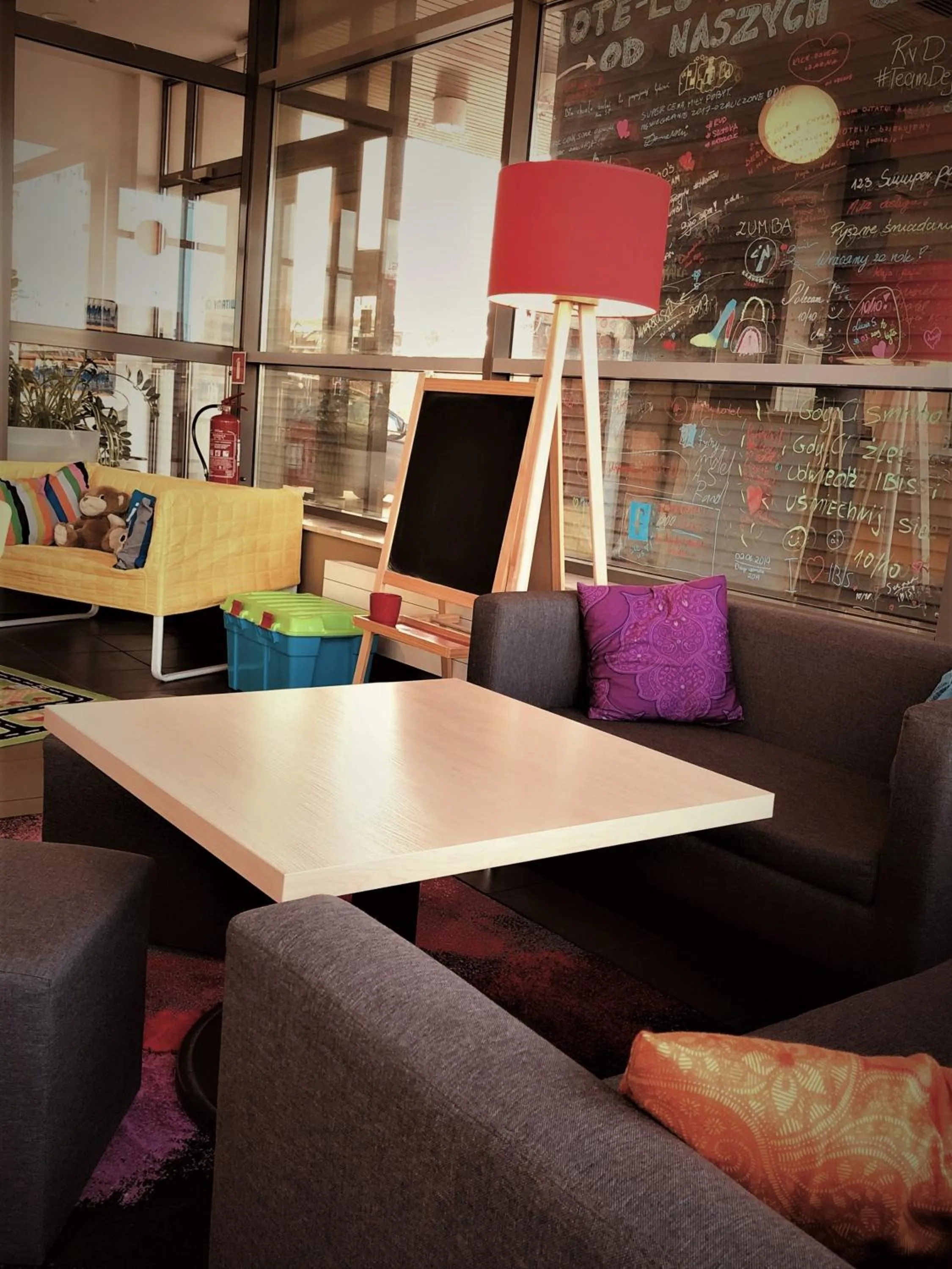 Decorative detail in ibis budget Katowice Centrum