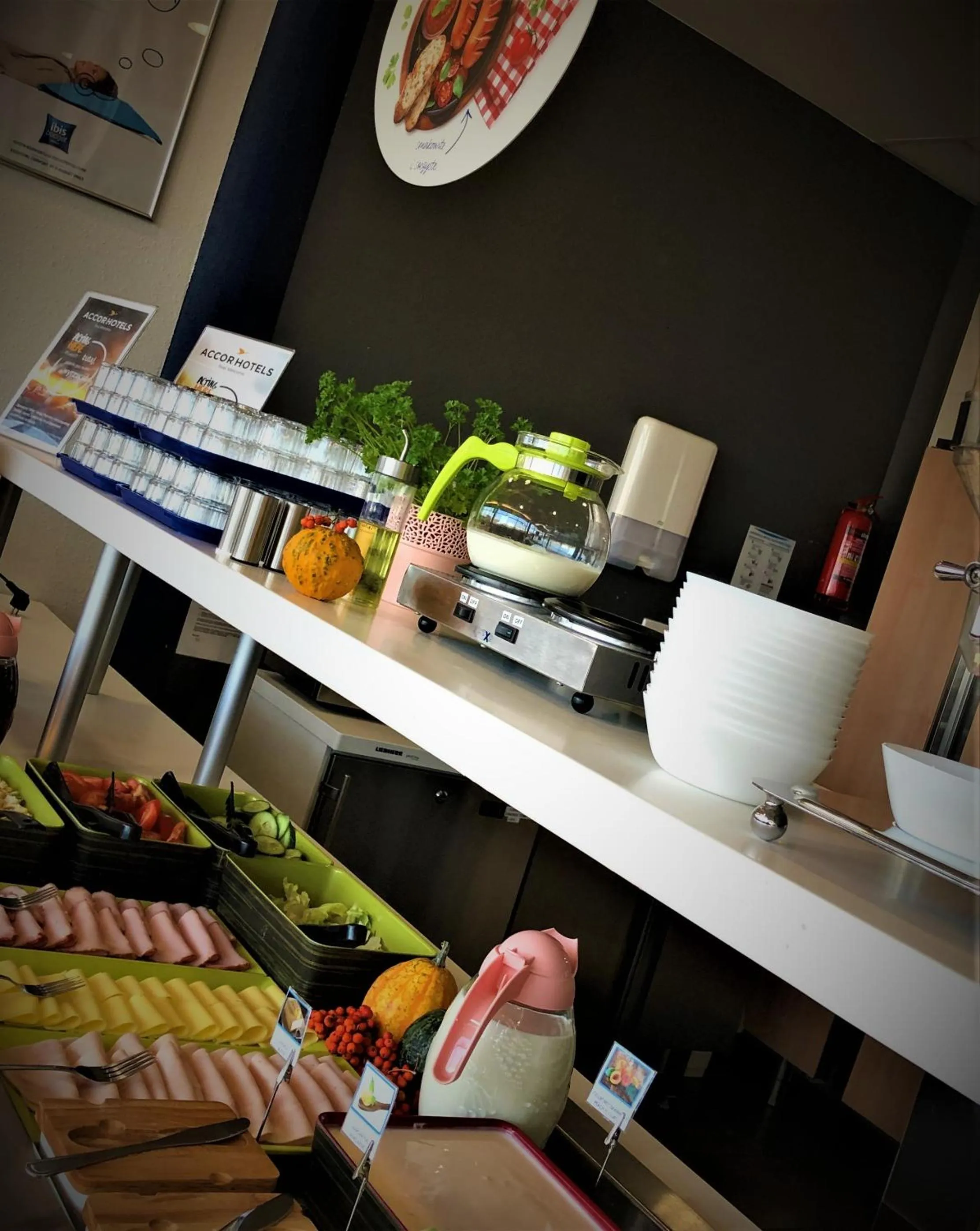 Food close-up in ibis budget Katowice Centrum