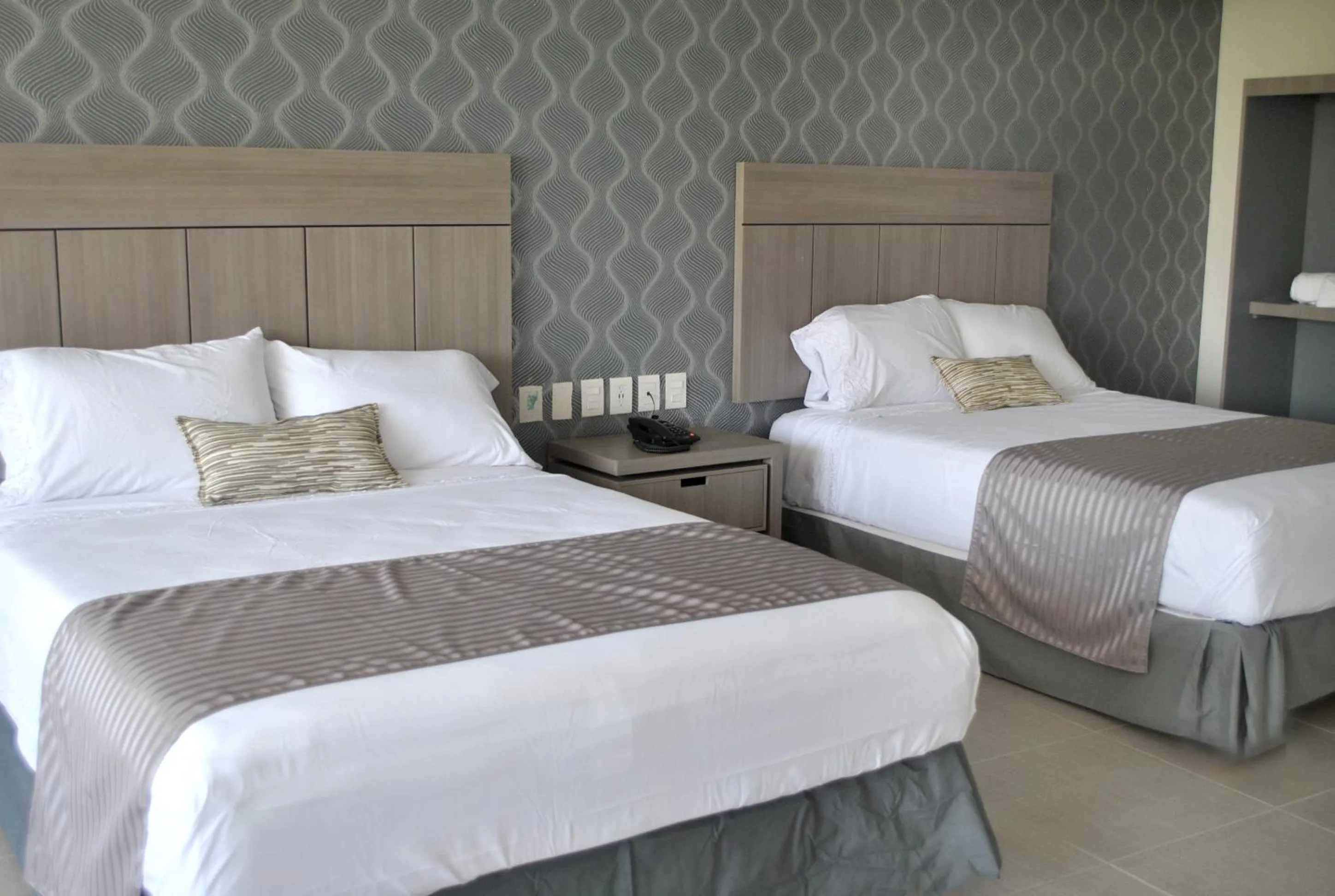 Bed in Hotel Infinity
