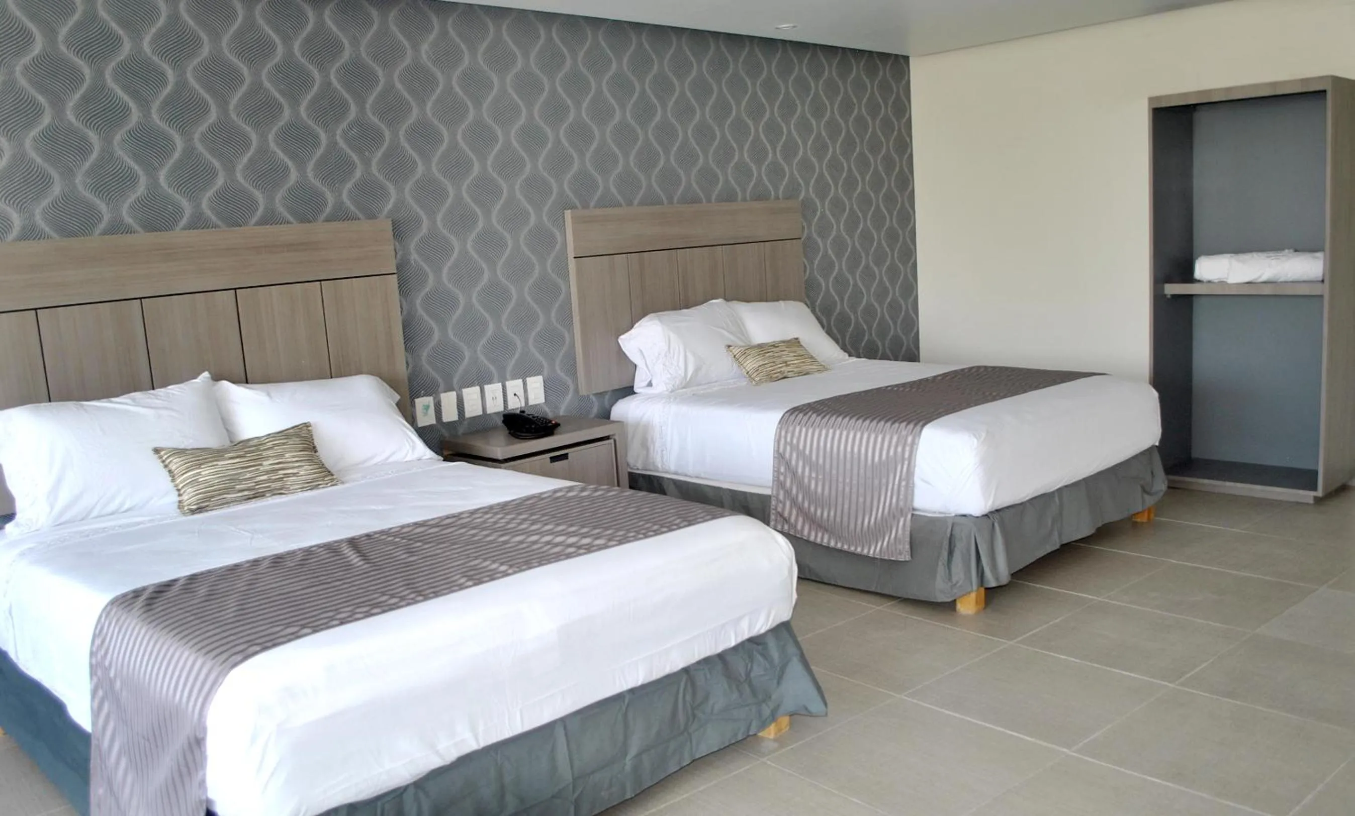 Bed in Hotel Infinity