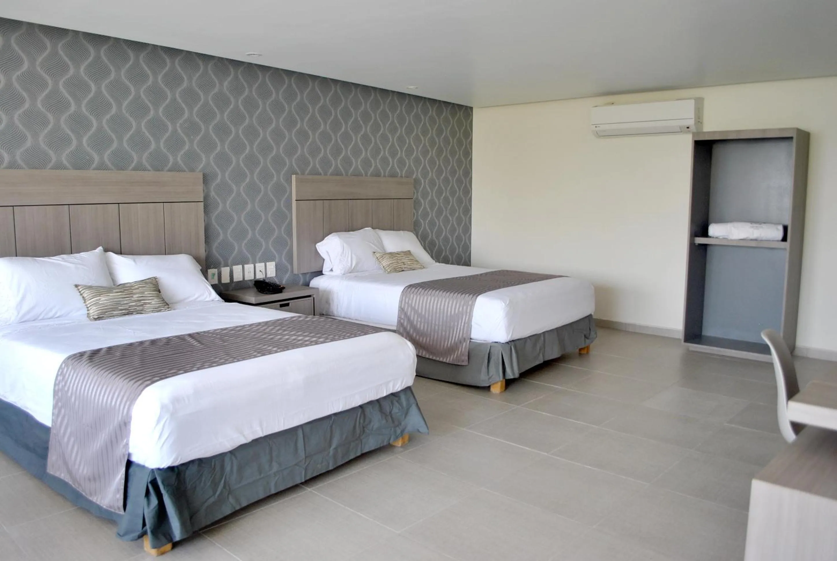 Bed in Hotel Infinity