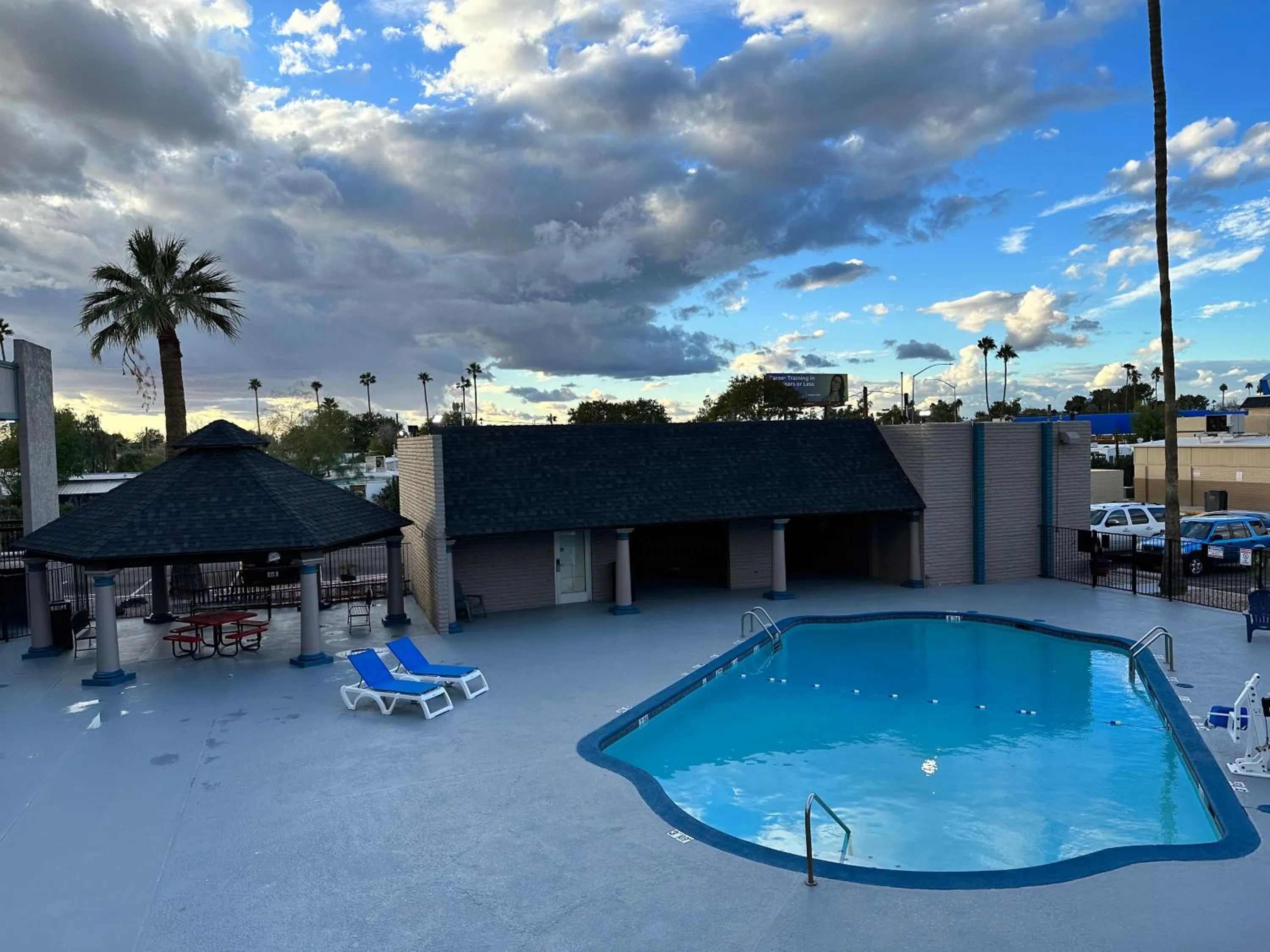 Swimming pool in Super 8 by Wyndham Mesa Downtown Near Convention Center