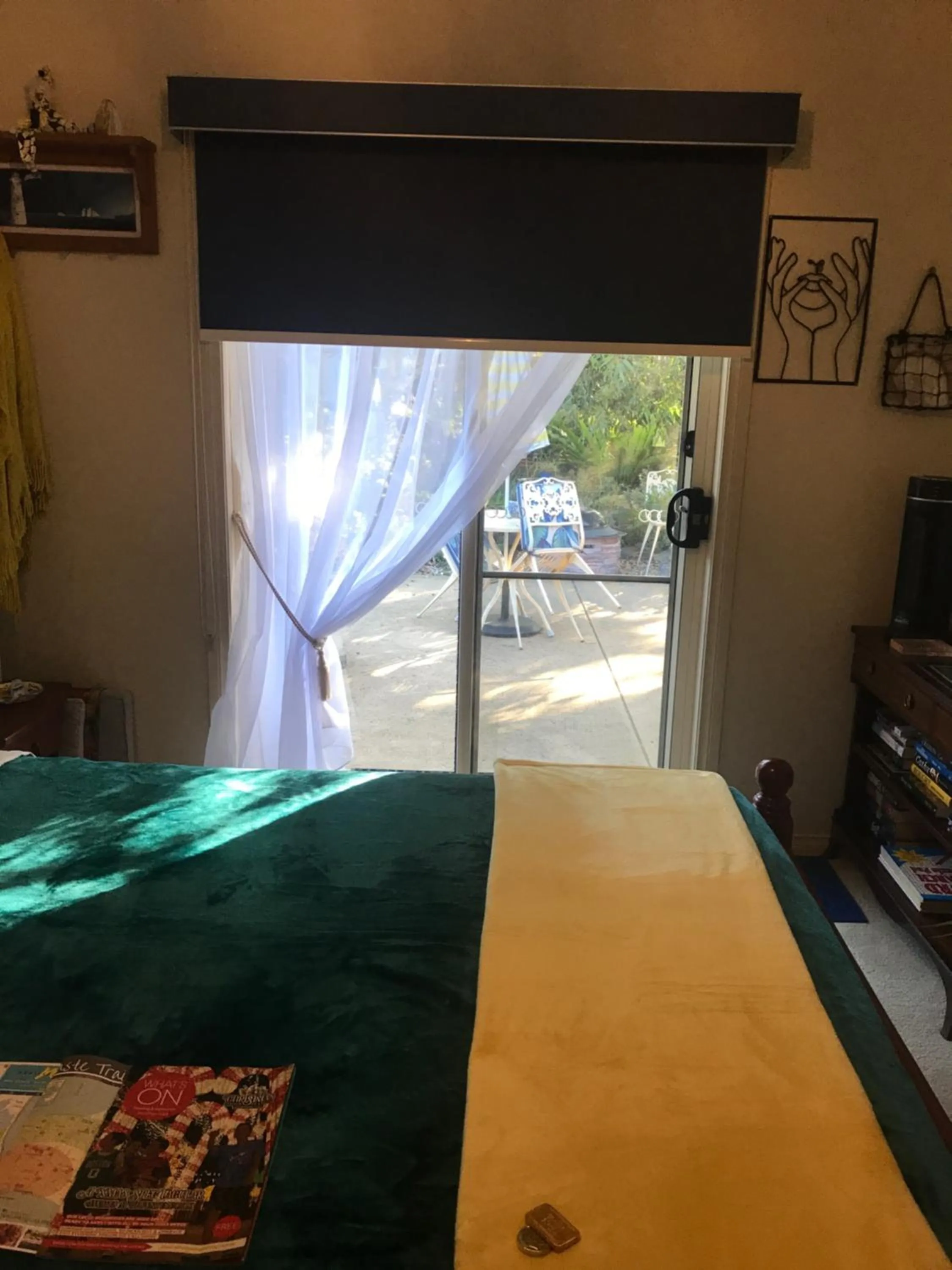 Bed in We Love the Bay short stays private suite 1 to 4 days