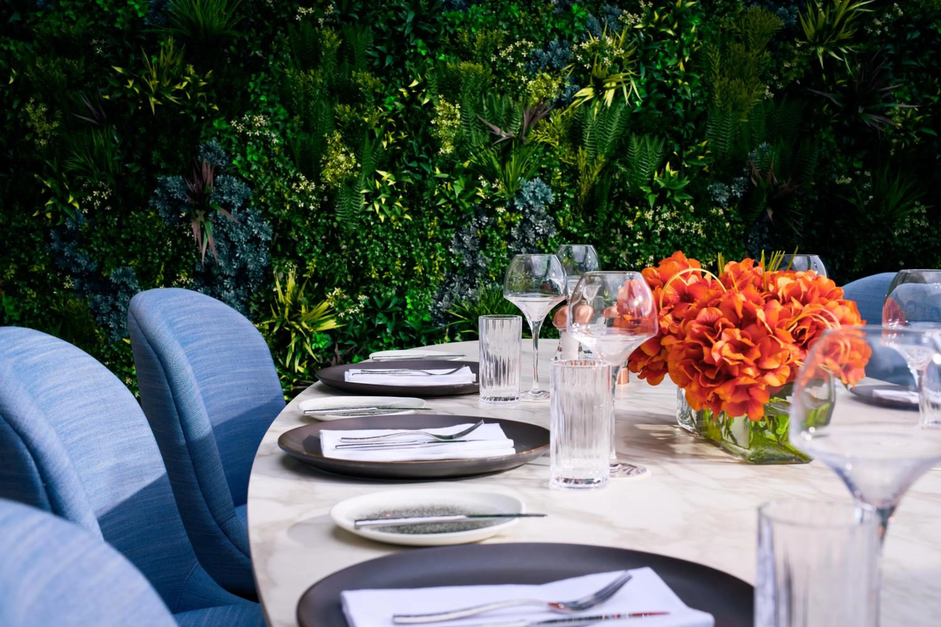 Dining area in NYX Hotel Dublin Christchurch
