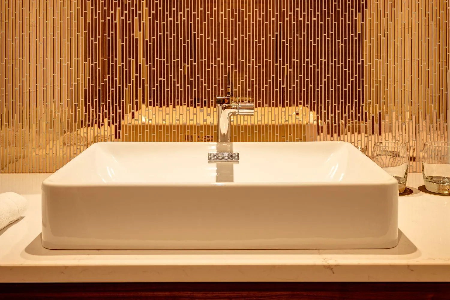 Bathroom in NYX Hotel Dublin Christchurch