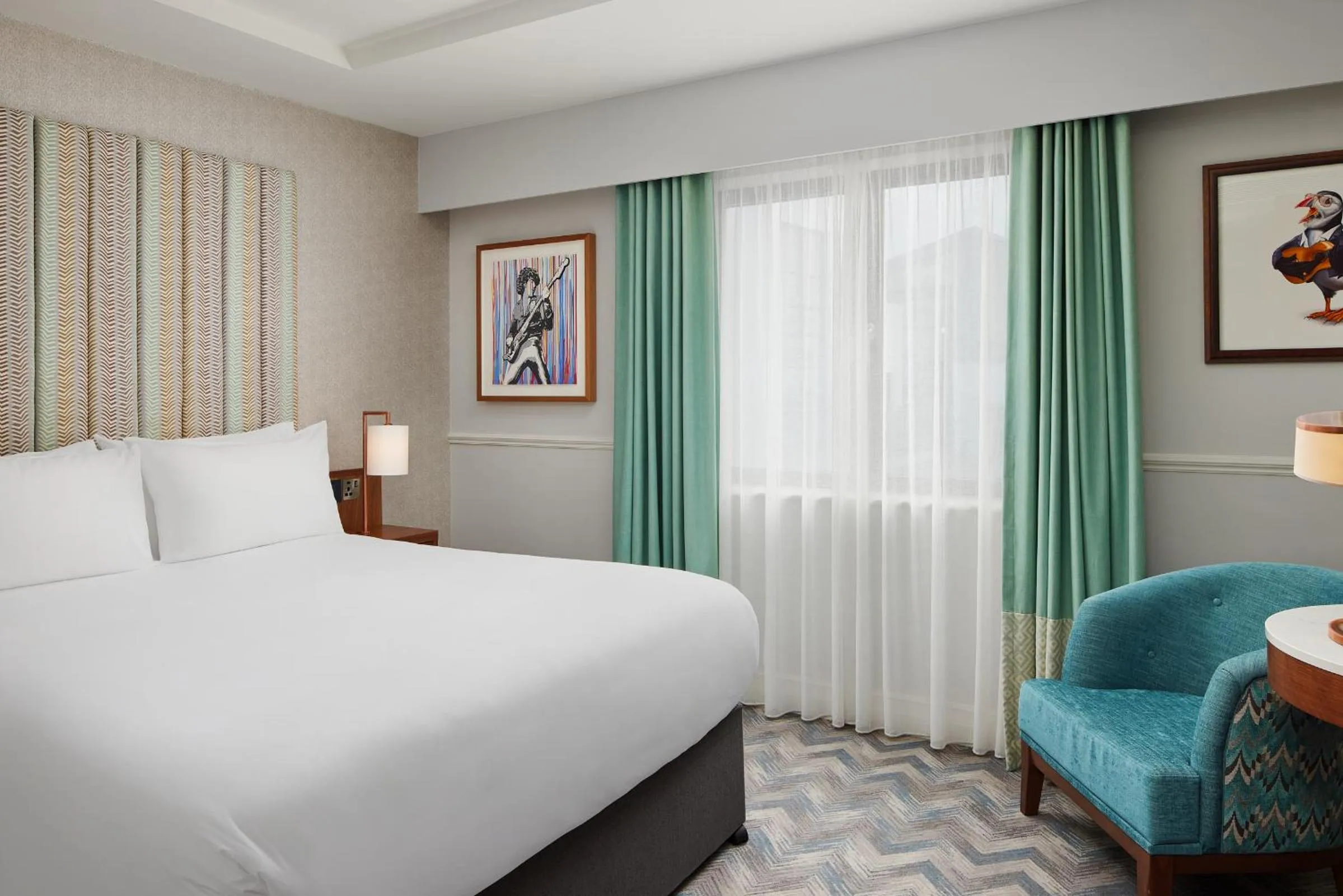 Bedroom, Bed in NYX Hotel Dublin Christchurch