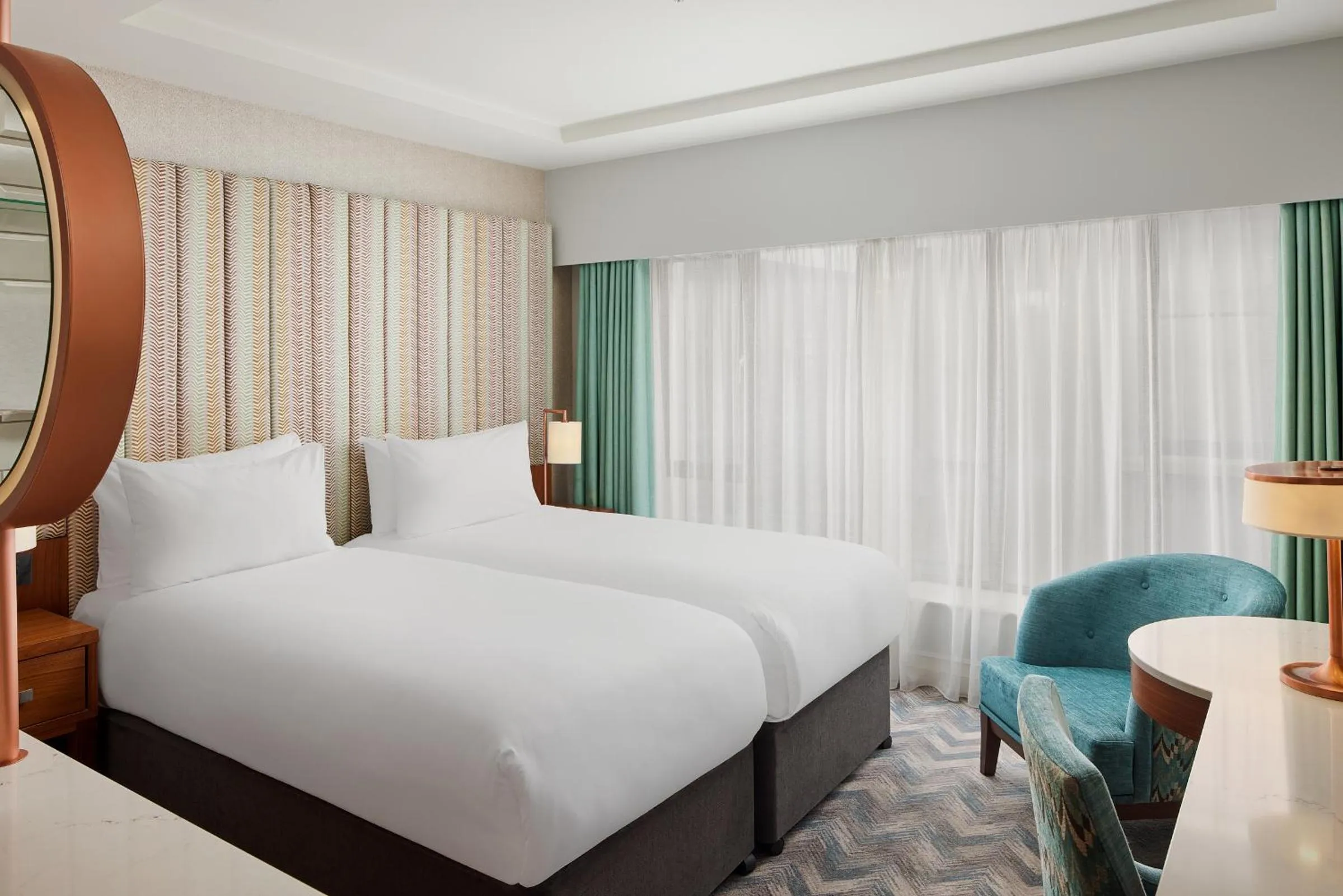 Bedroom, Bed in NYX Hotel Dublin Christchurch