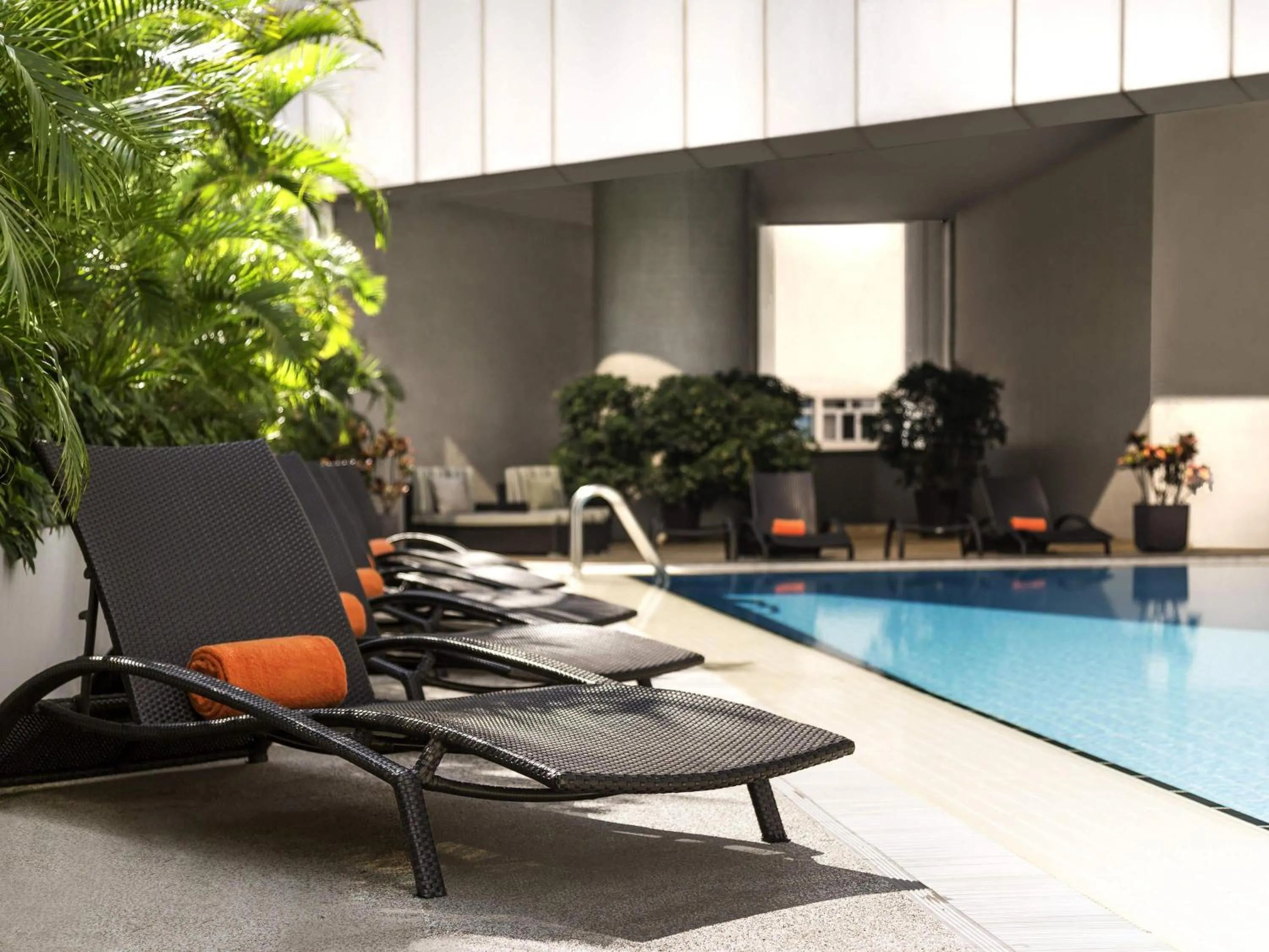 Pool view in Novotel Century Hong Kong