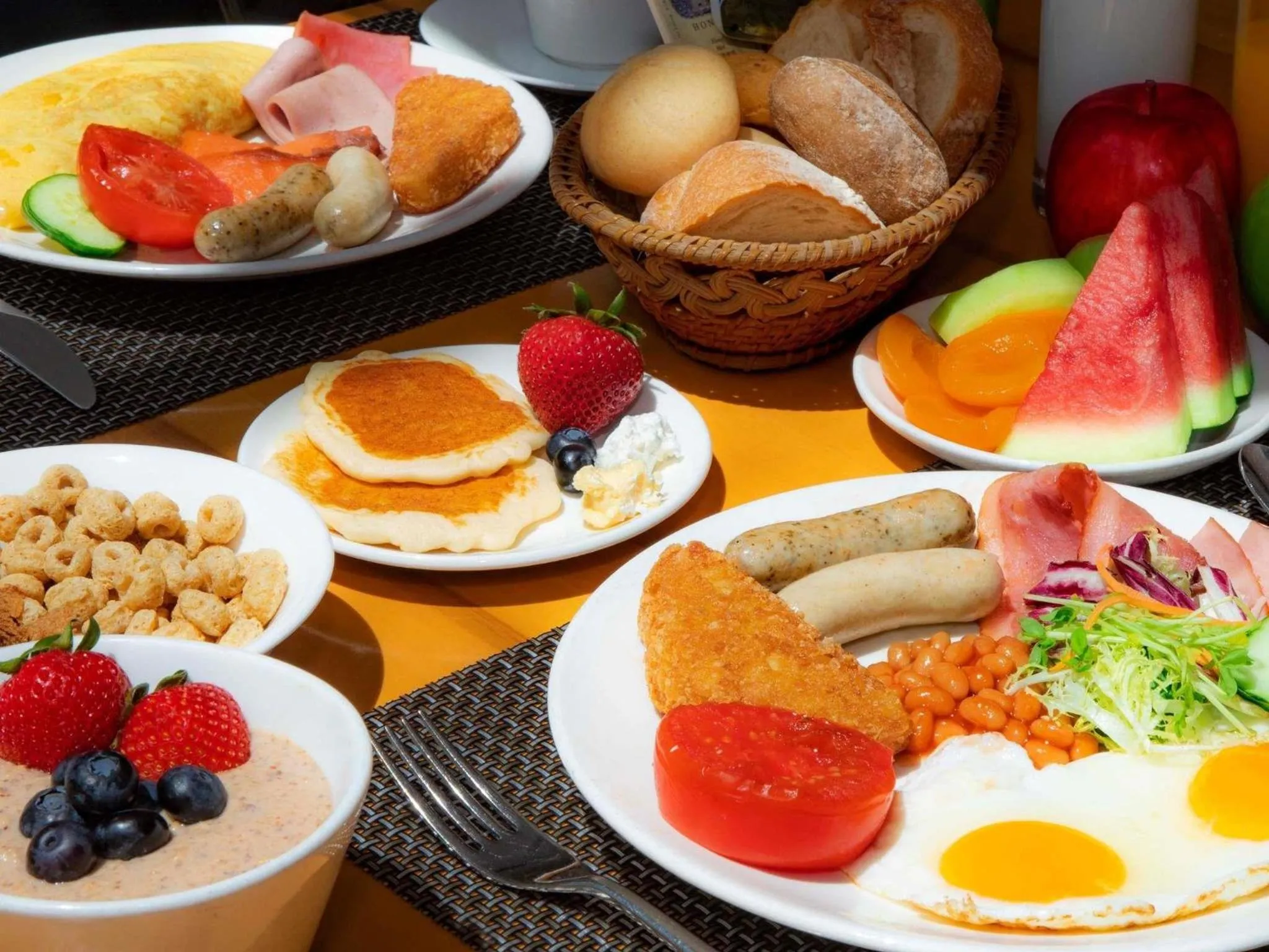 Breakfast in Novotel Century Hong Kong