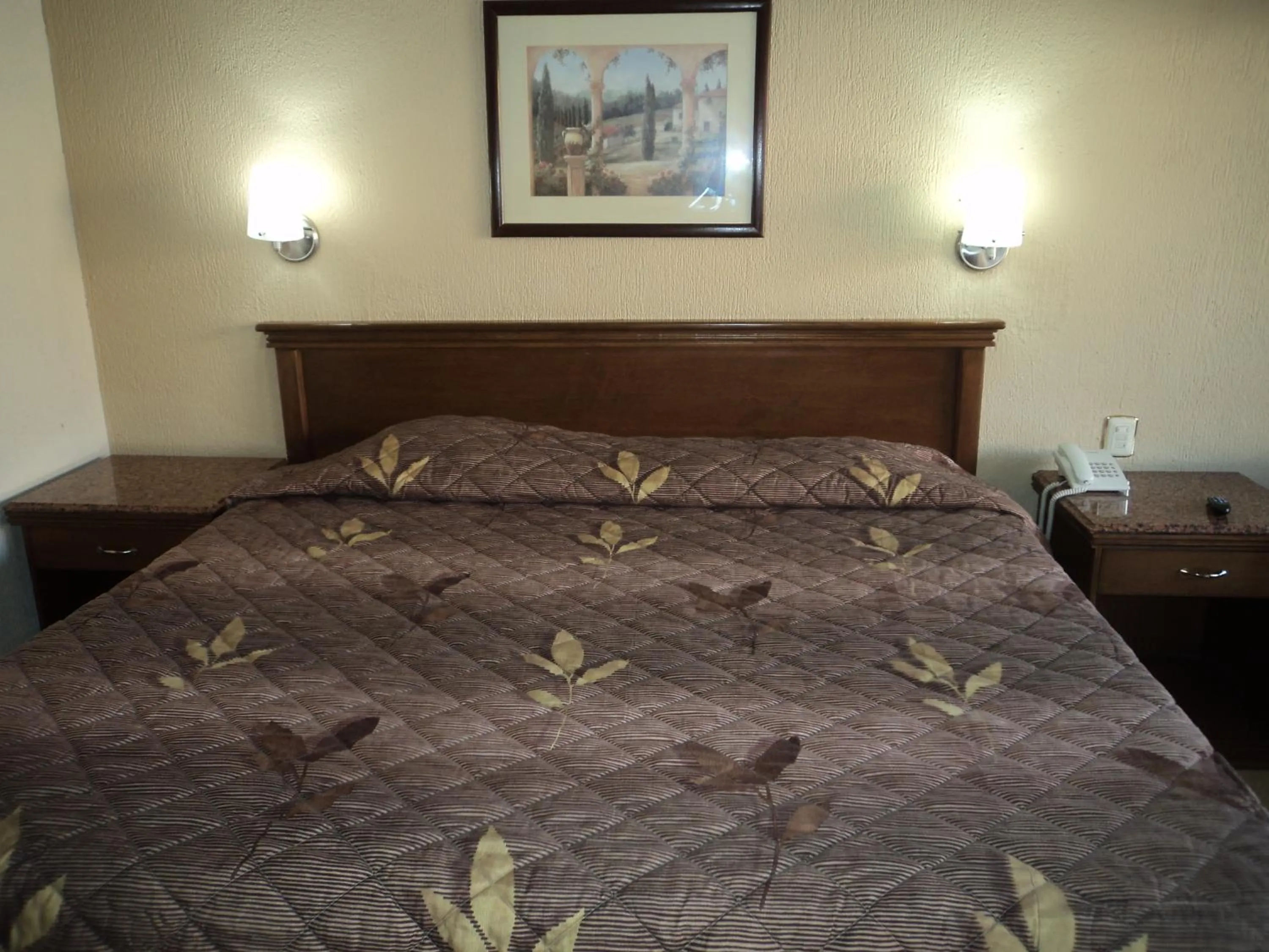 Bed in Hotel San Martin