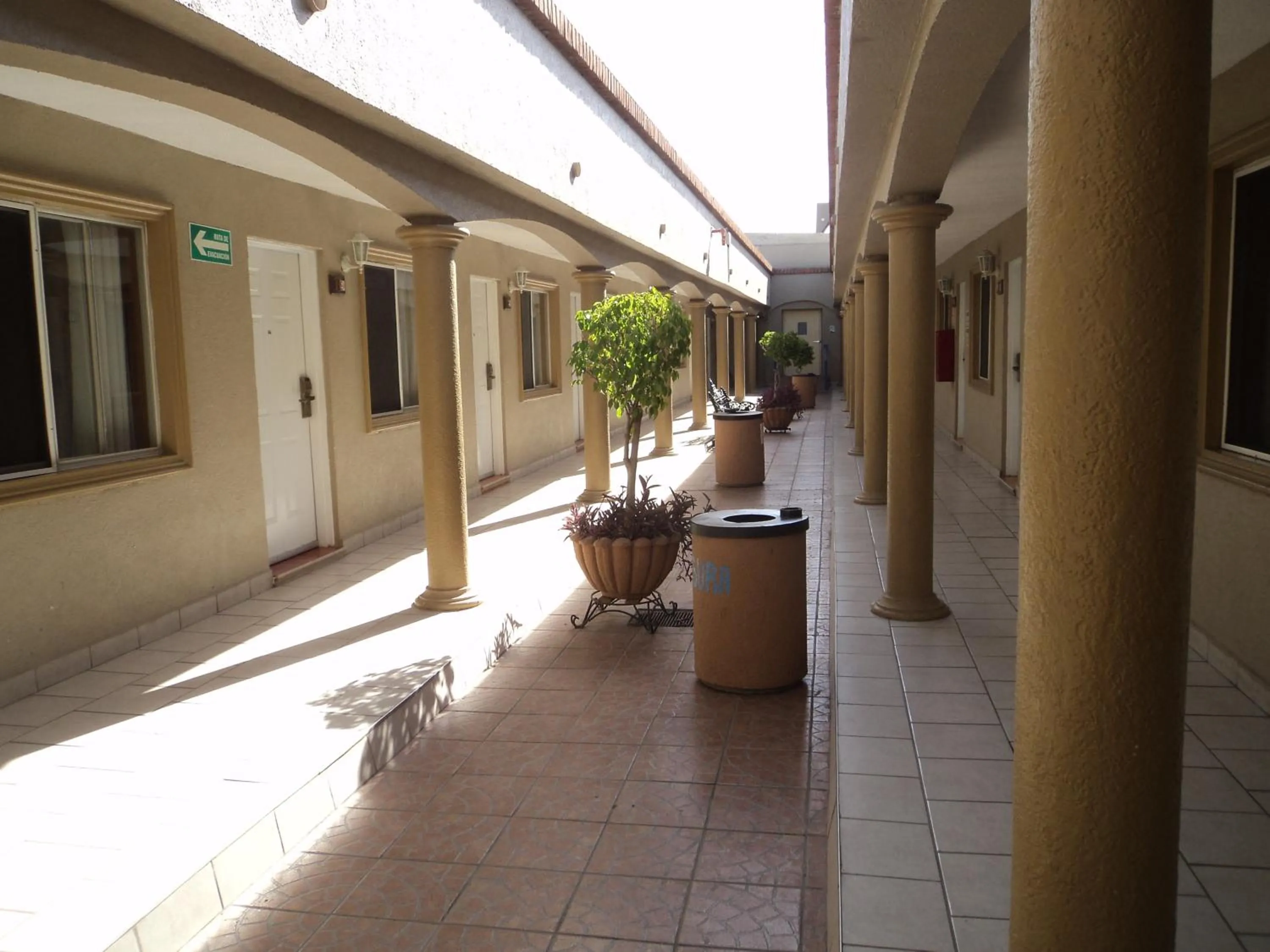 Patio in Hotel San Martin