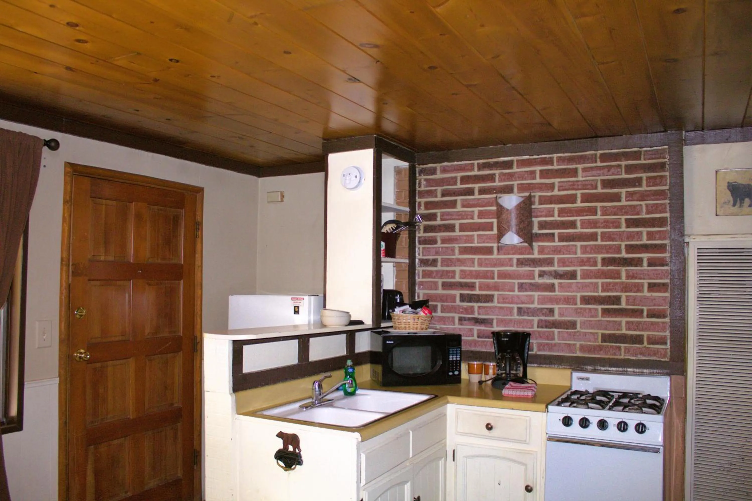 Kitchen or kitchenette in Goldmine Lodge