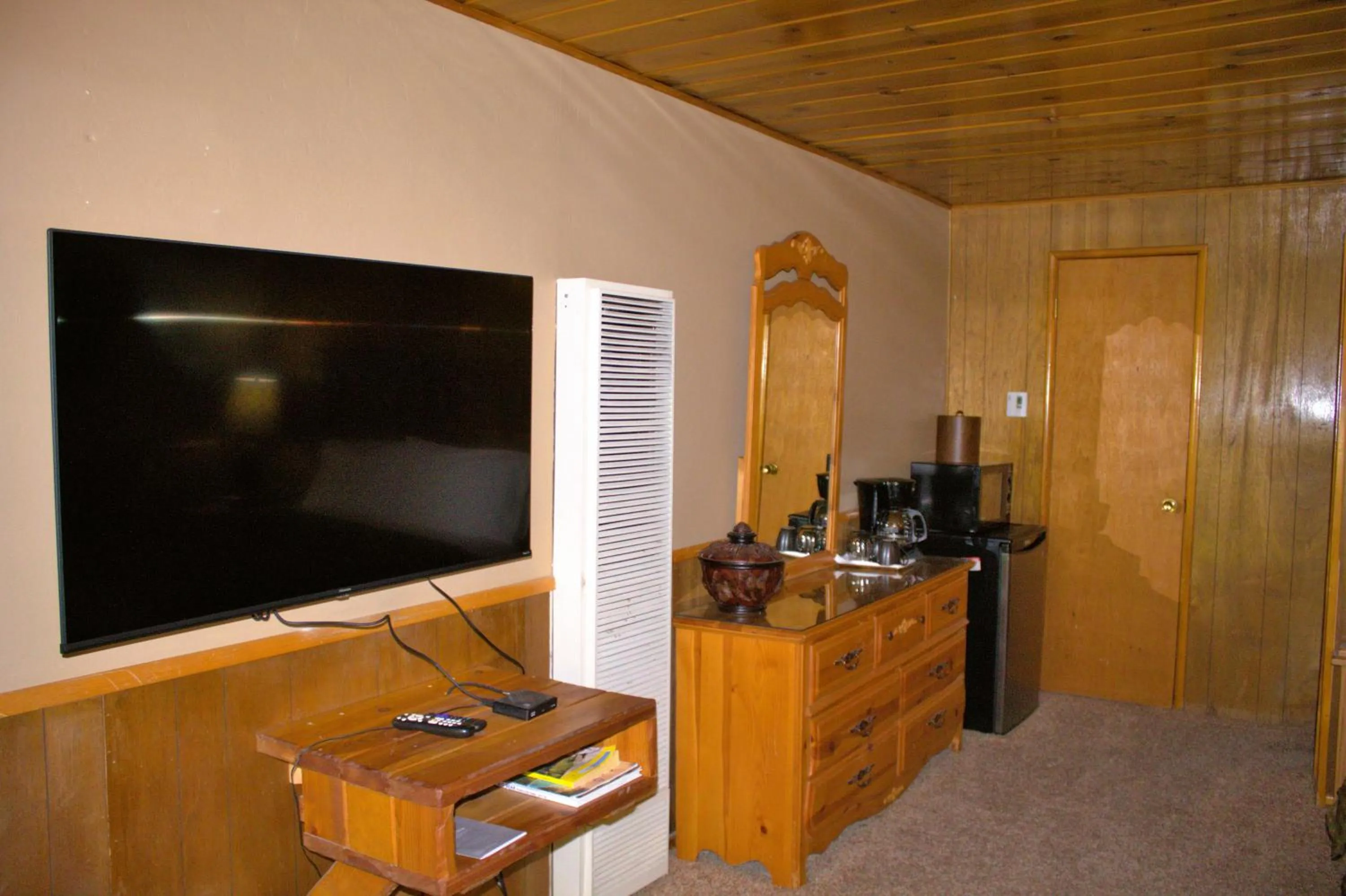 TV and multimedia in Goldmine Lodge