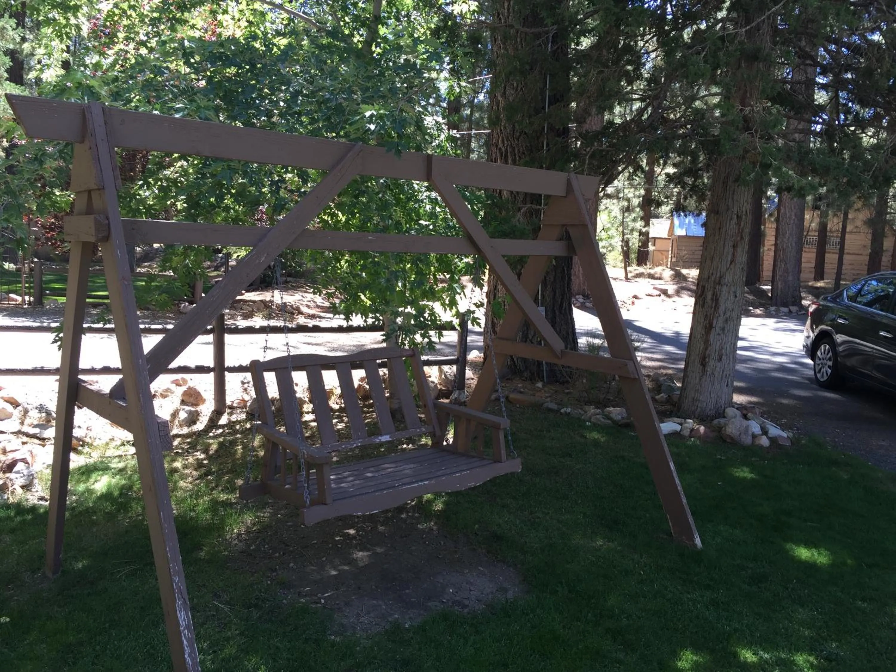 Decorative detail in Goldmine Lodge