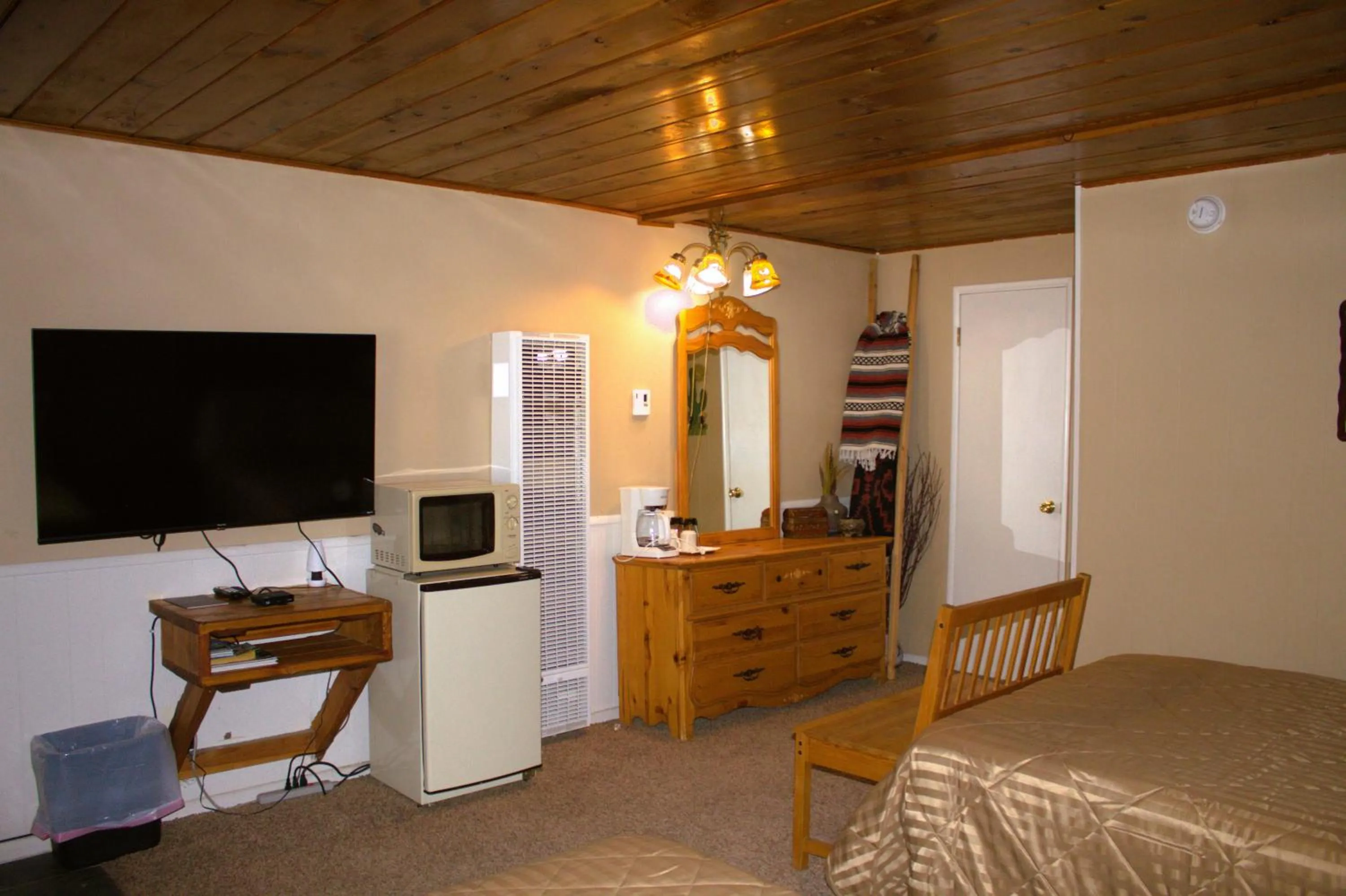 TV and multimedia, Bed in Goldmine Lodge