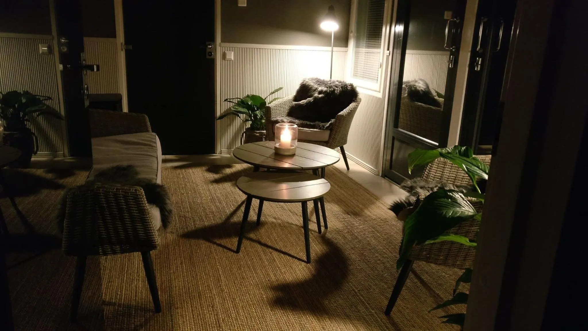 Patio in Hotelli Kotola