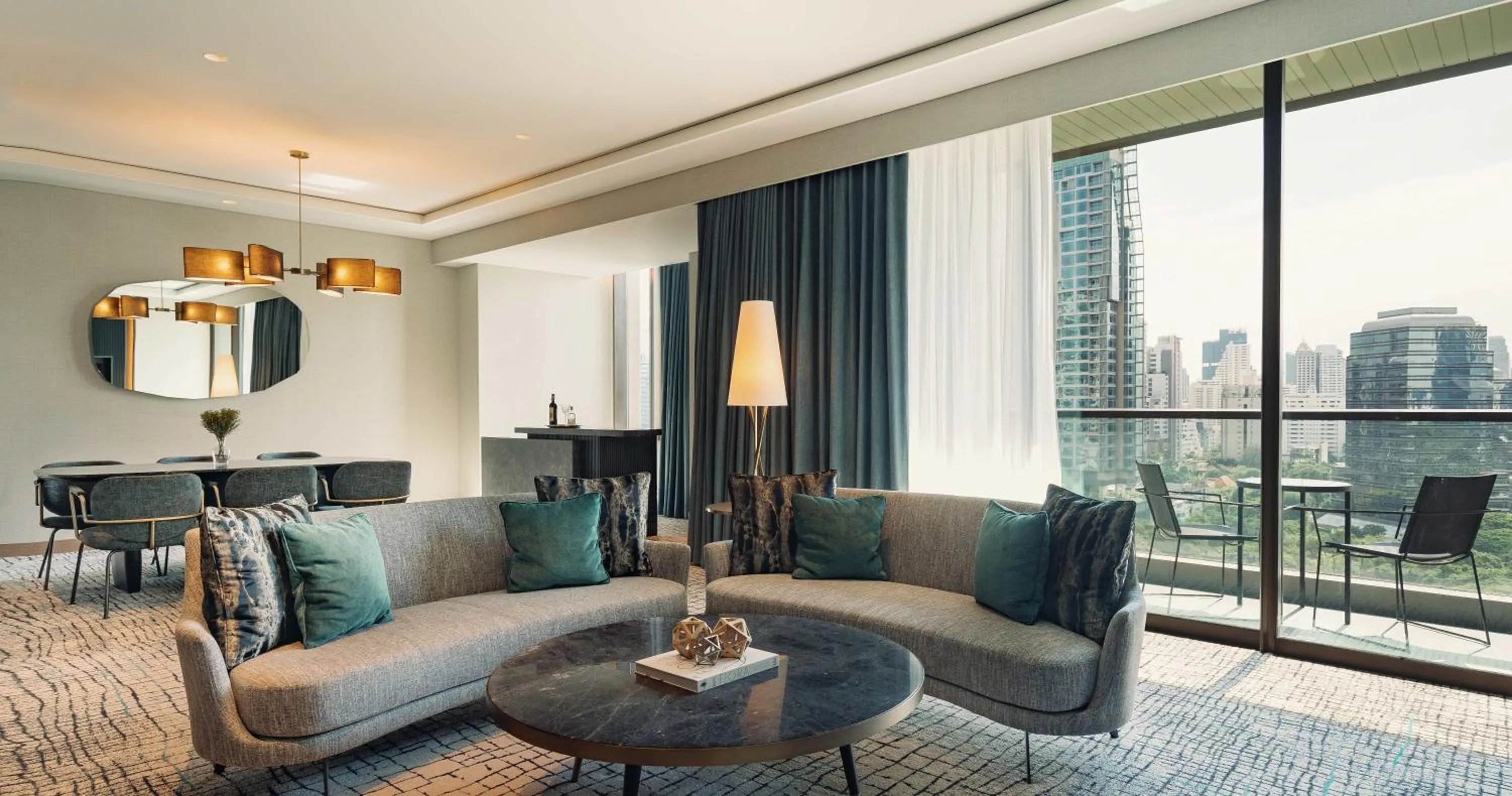 Living room in Kimpton Maa-Lai Bangkok by IHG