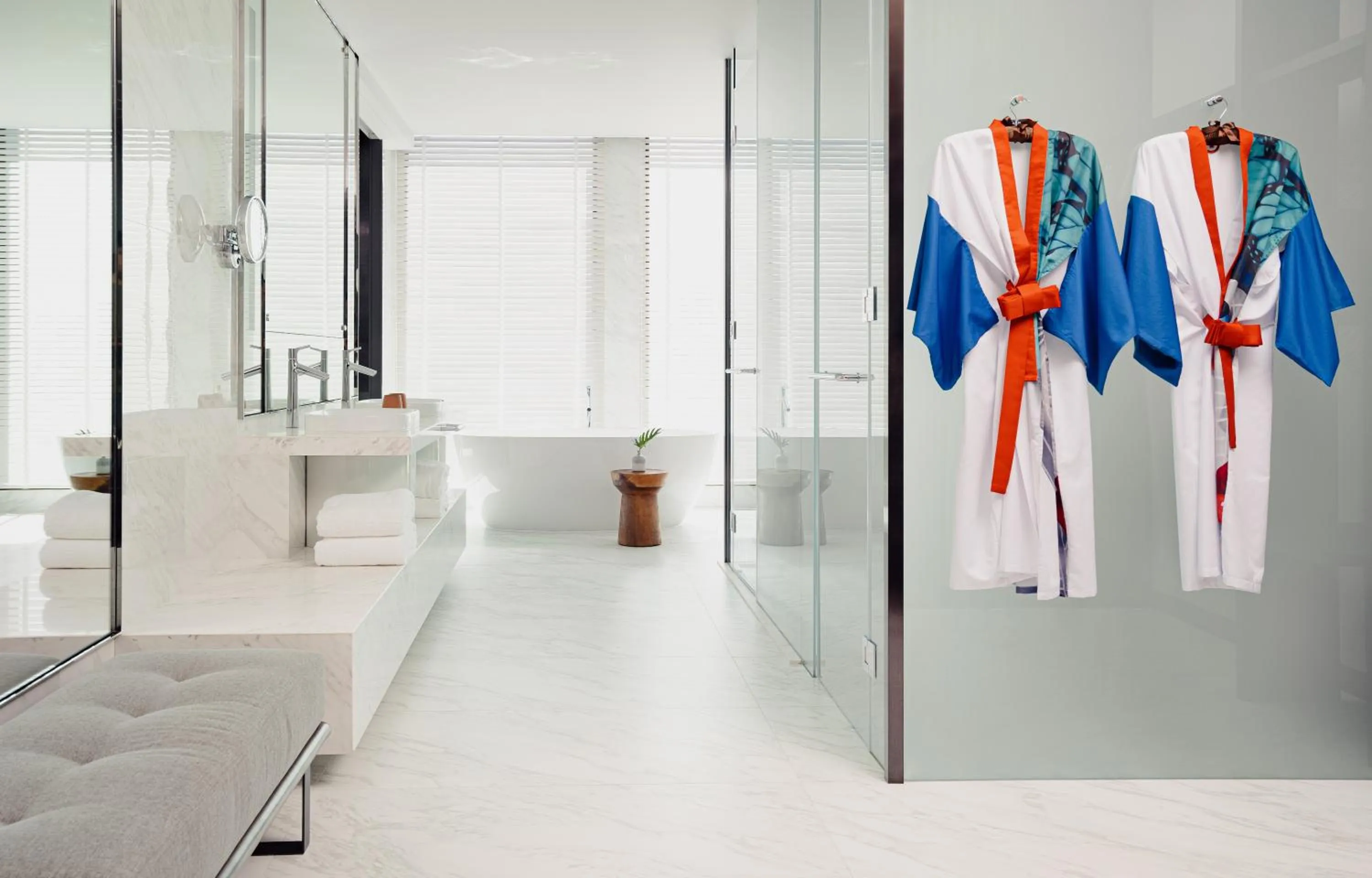 Shower in Kimpton Maa-Lai Bangkok by IHG