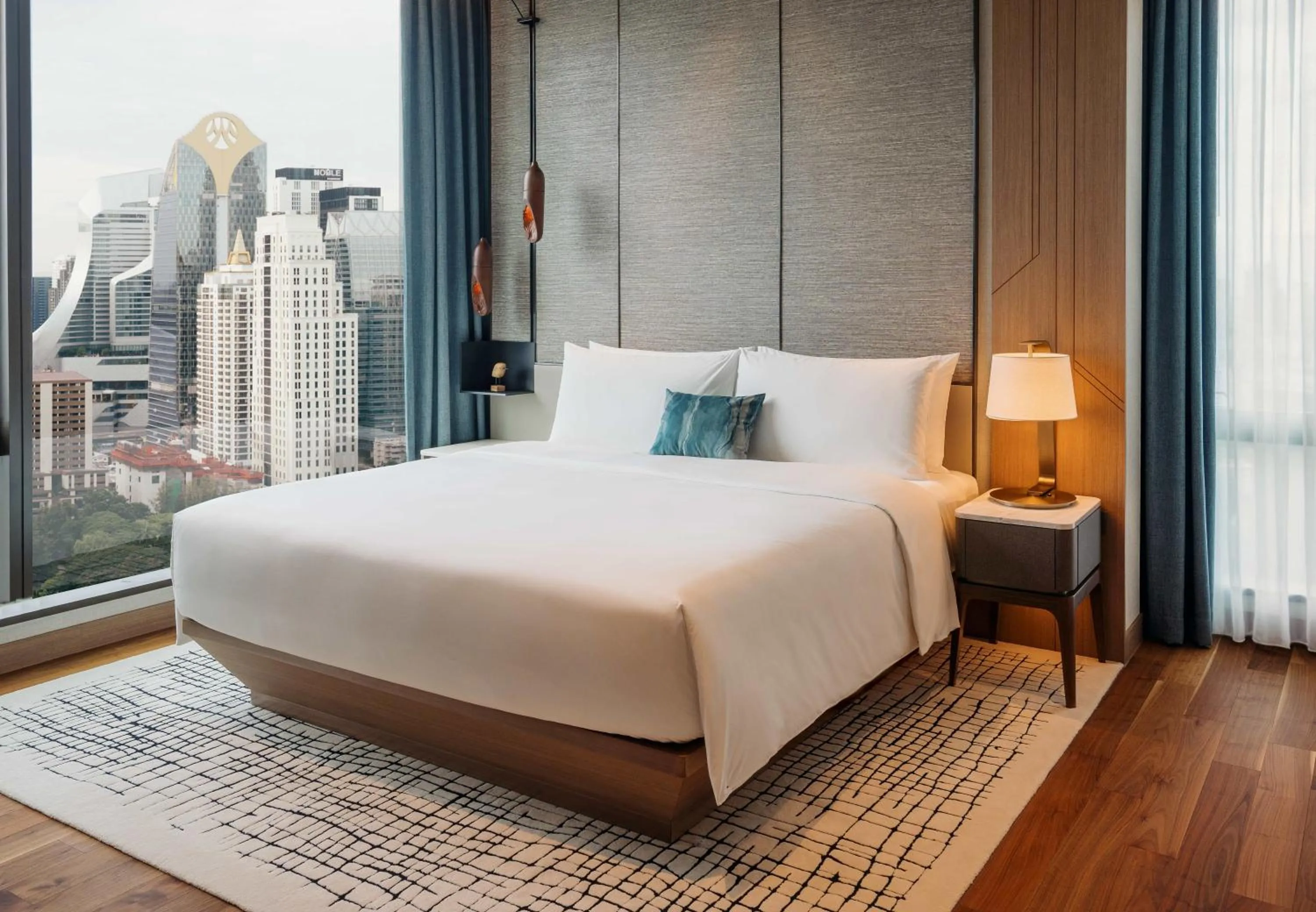 Bed in Kimpton Maa-Lai Bangkok by IHG