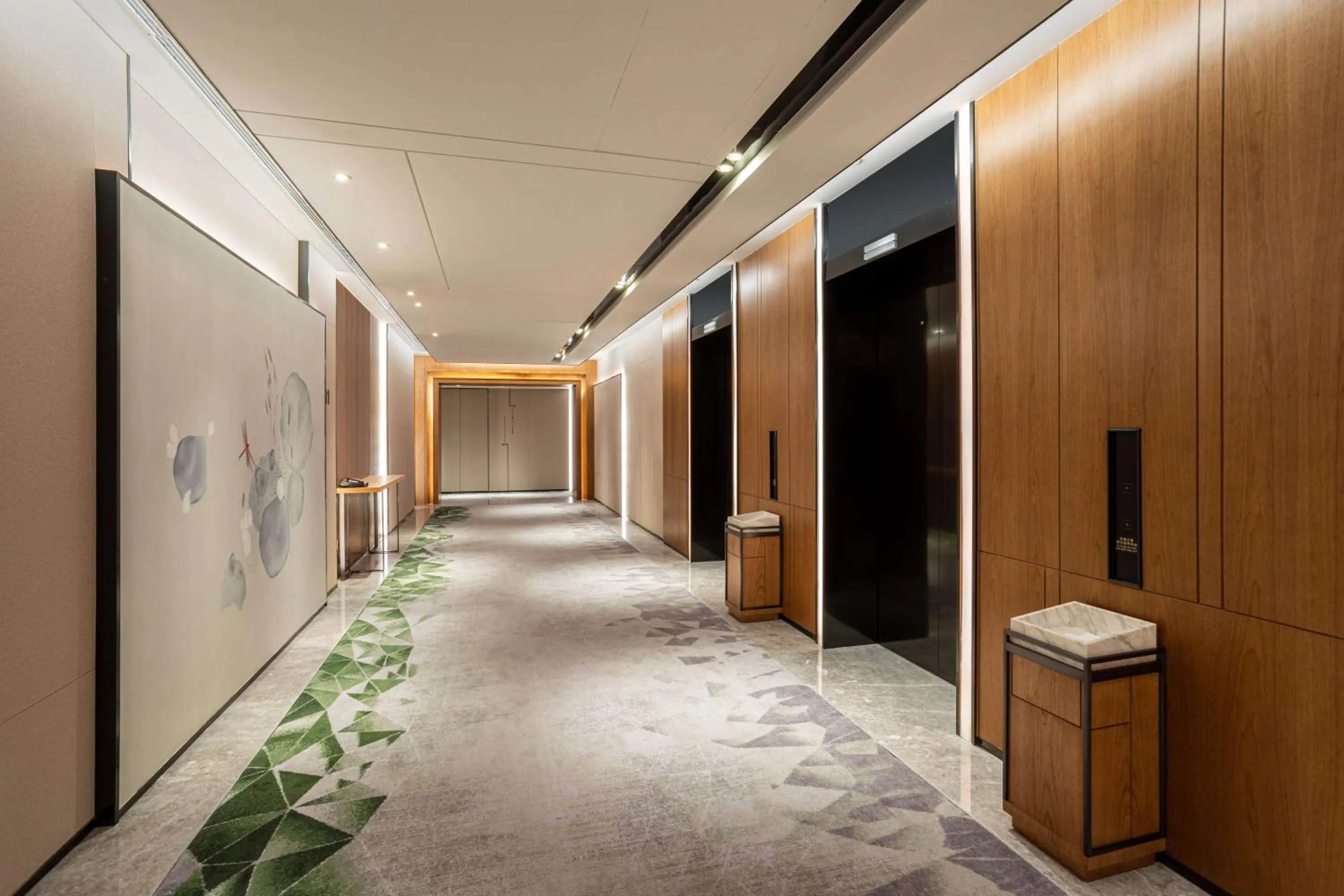 Decorative detail in Holiday Inn Hangzhou Binjiang