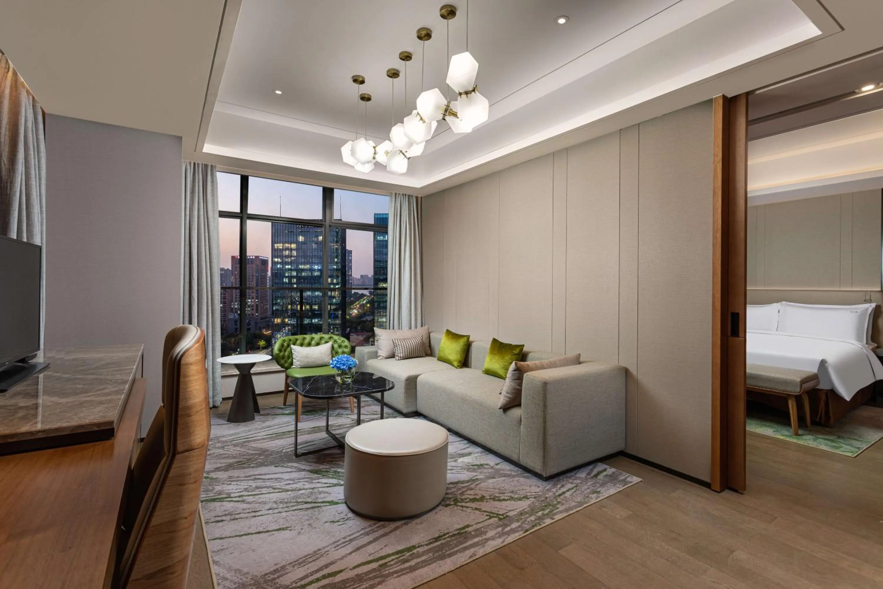 Living room, Seating Area in Holiday Inn Hangzhou Binjiang