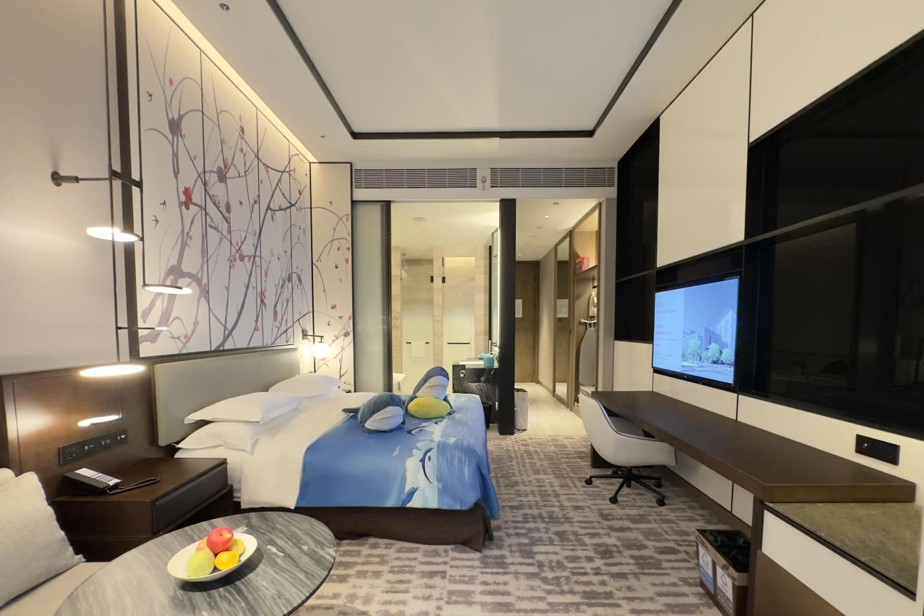 Bedroom, Bed in Crowne Plaza Wuzhen by IHG