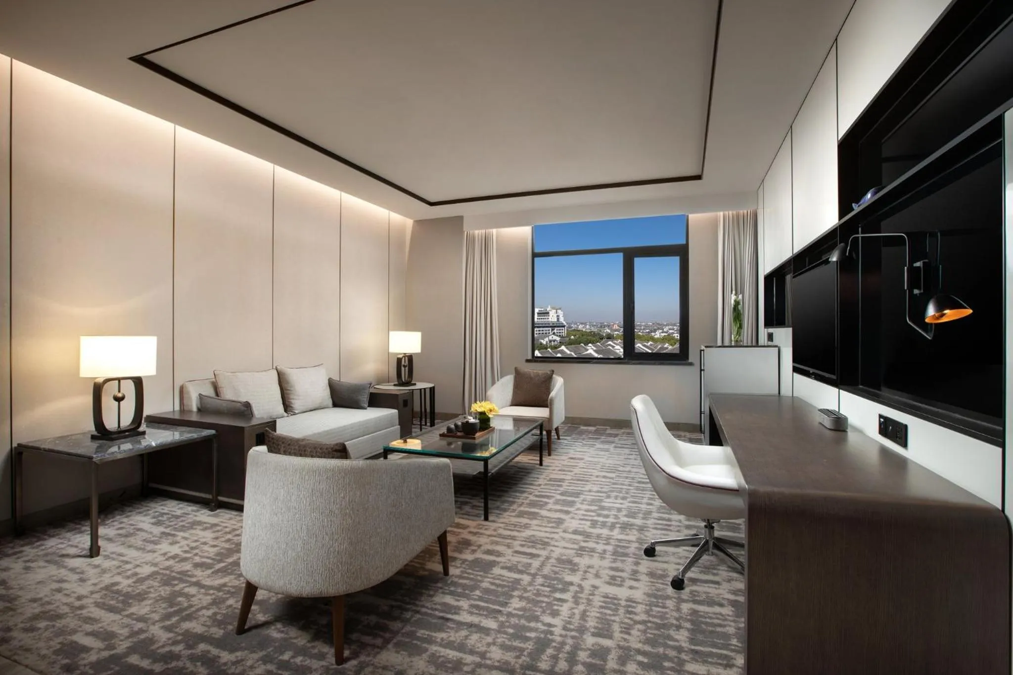 Photo of the whole room in Crowne Plaza Wuzhen by IHG