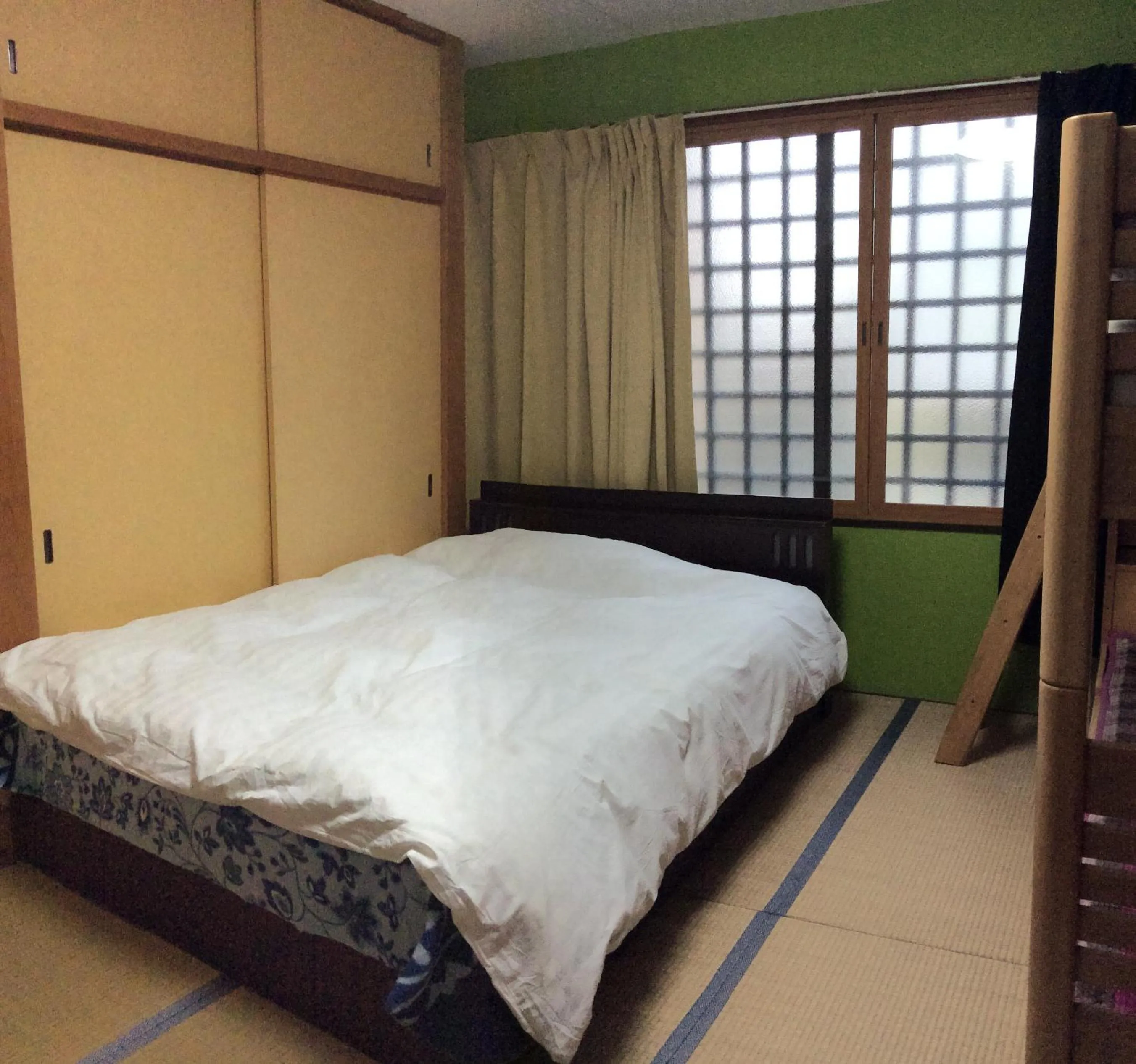Bed in Kamikatsura House