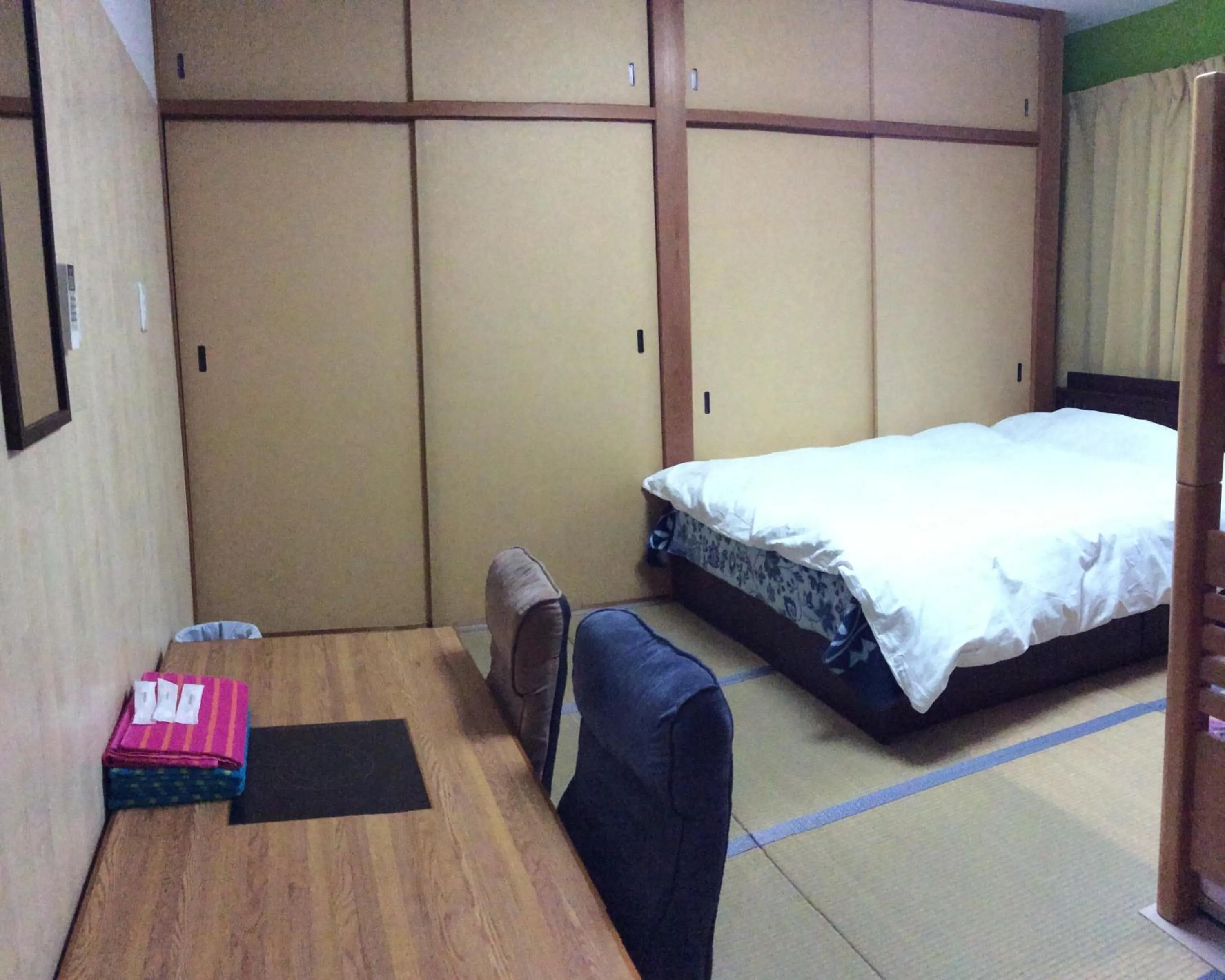 Bed in Kamikatsura House