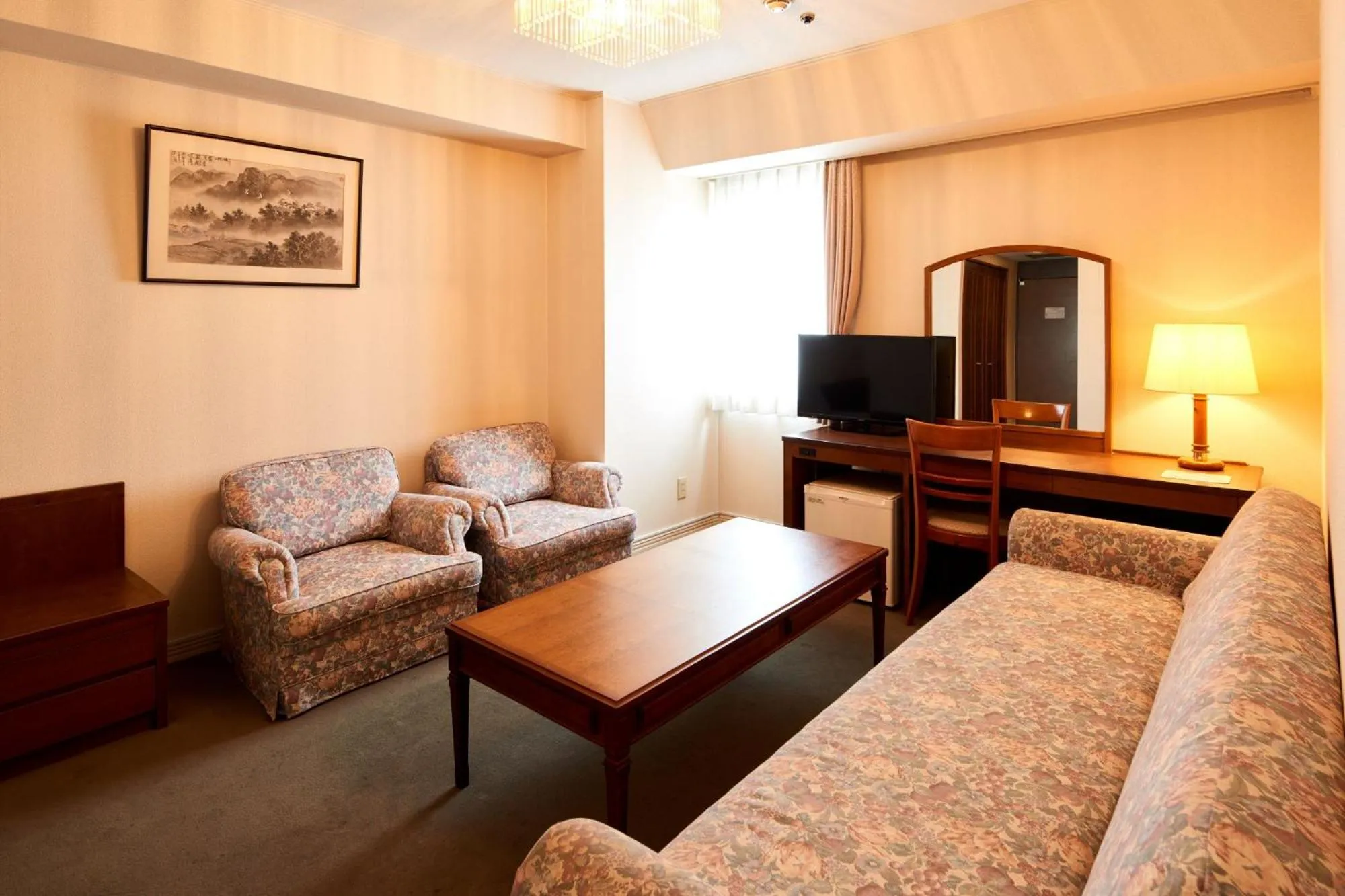 Living room in Hotel Marroad Tsukuba