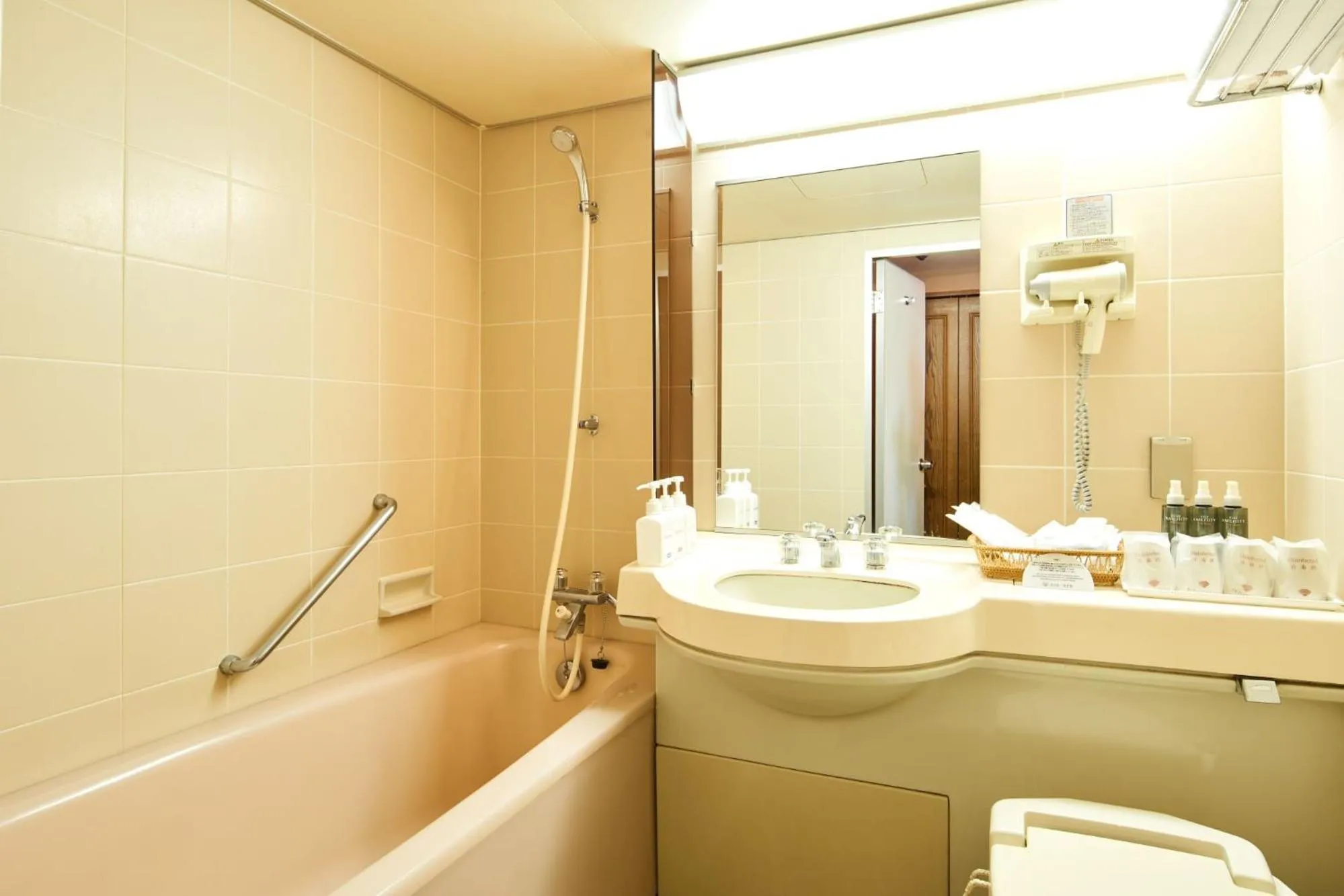 Shower in Hotel Marroad Tsukuba