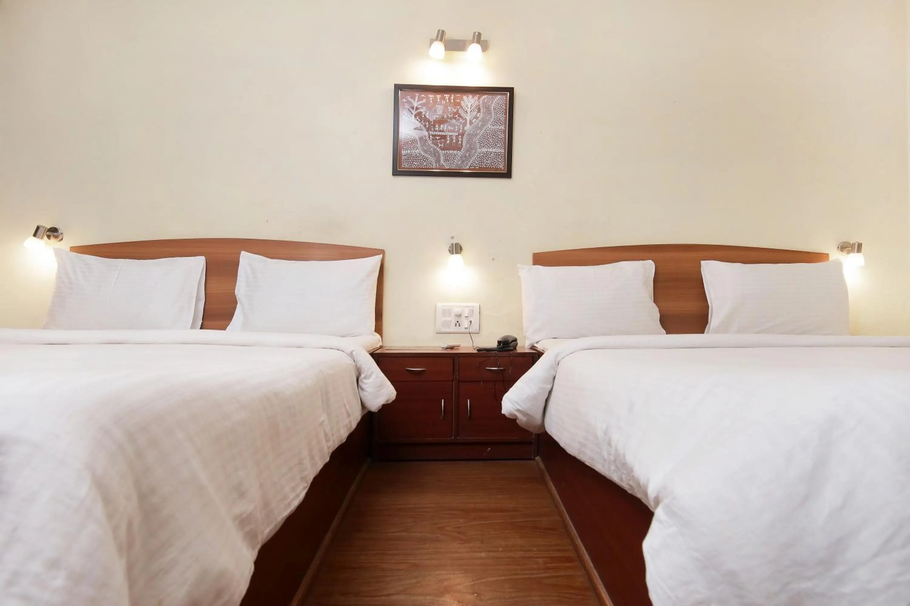 Bed in Westend Hotel