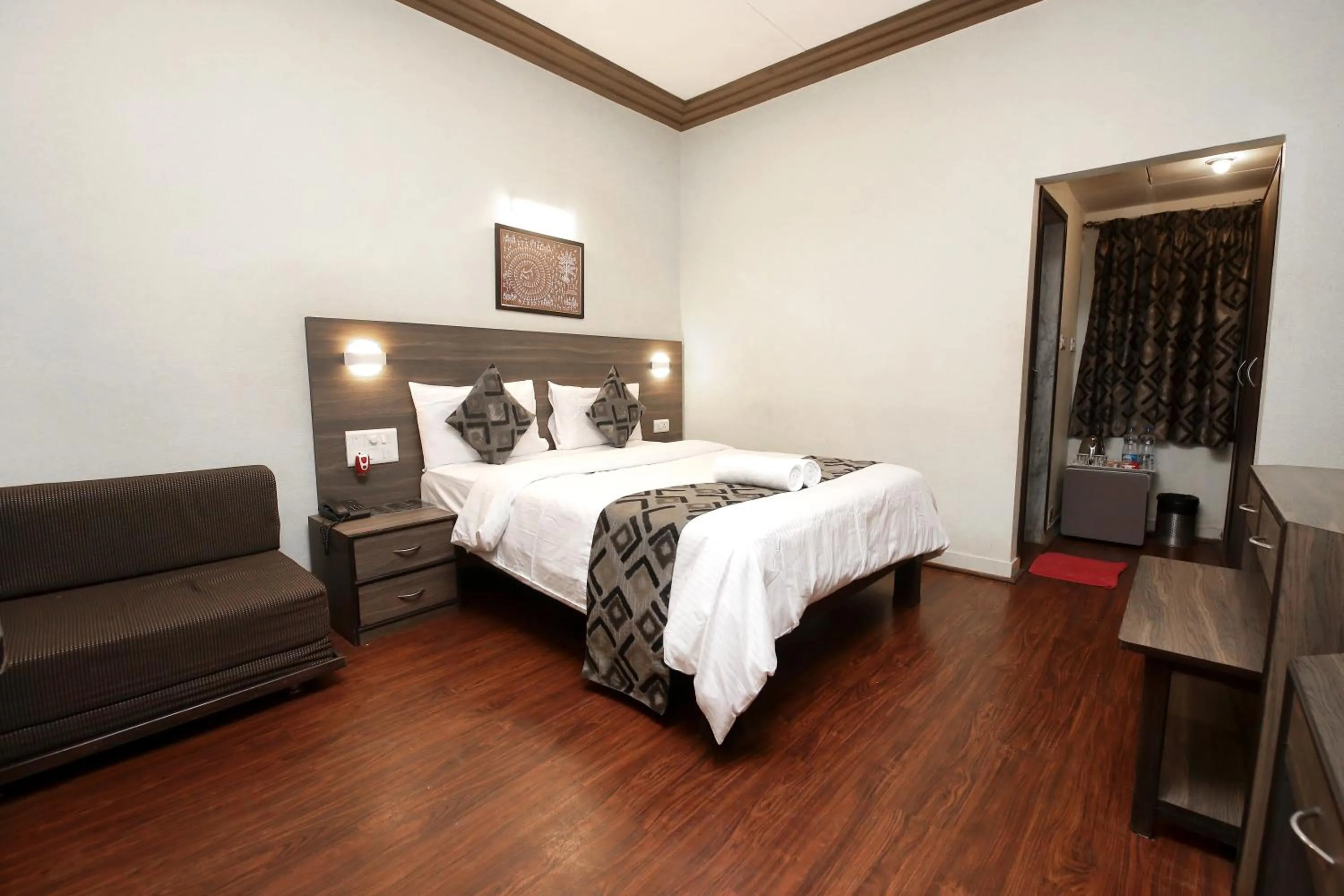 Bed in Westend Hotel