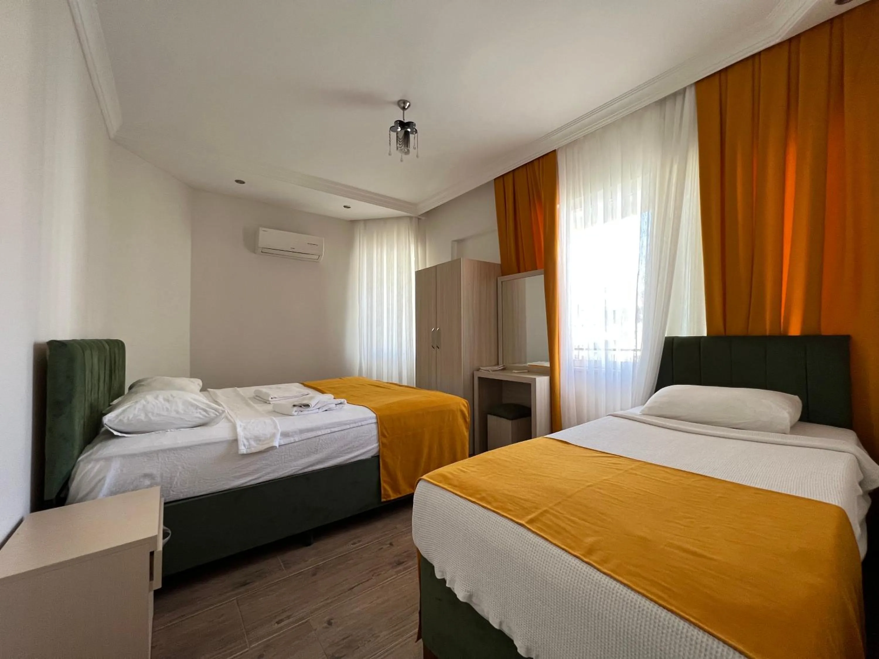 Bedroom, Bed in Alanya Queen Apart Otel