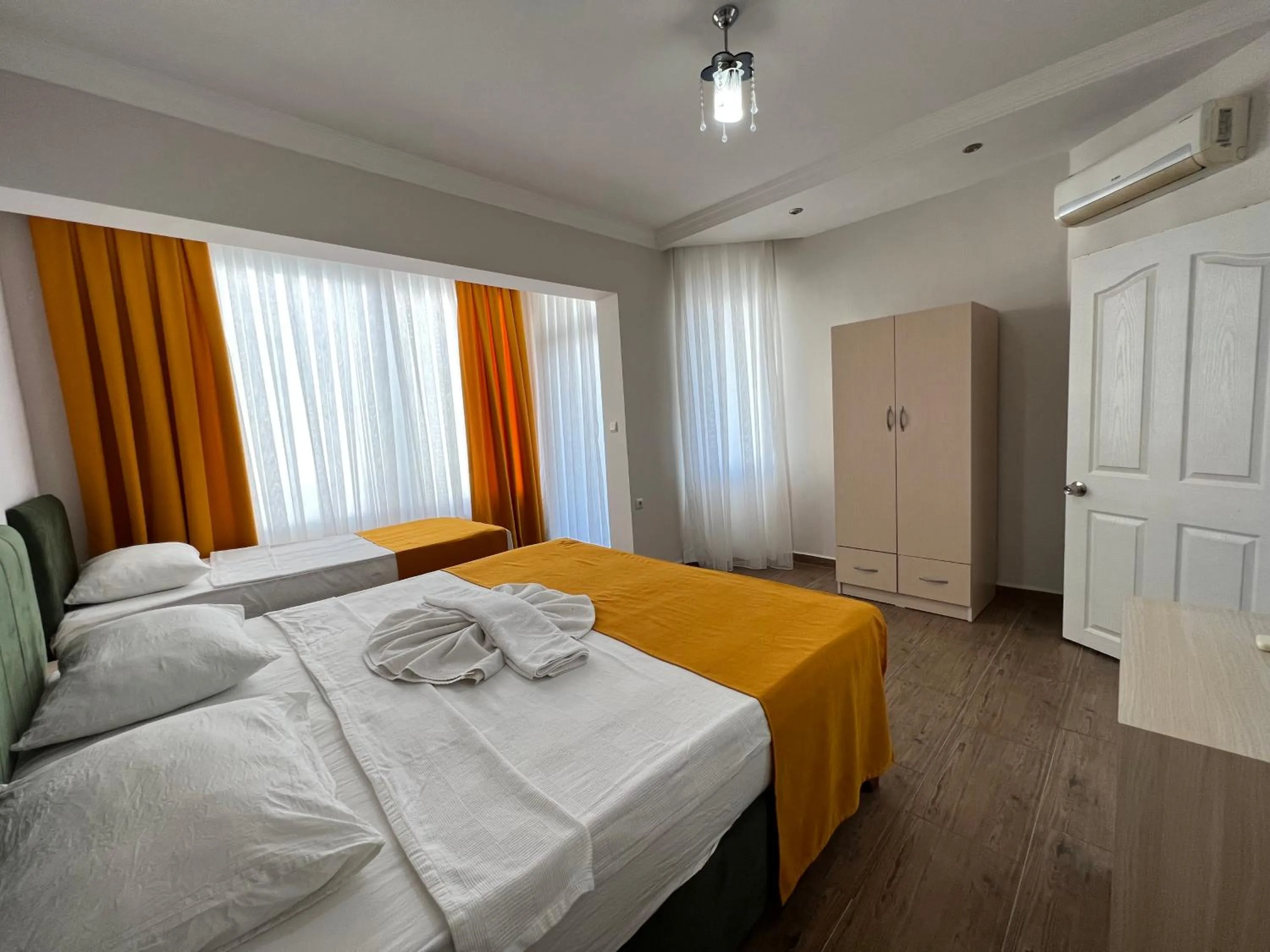 Bedroom, Bed in Alanya Queen Apart Otel