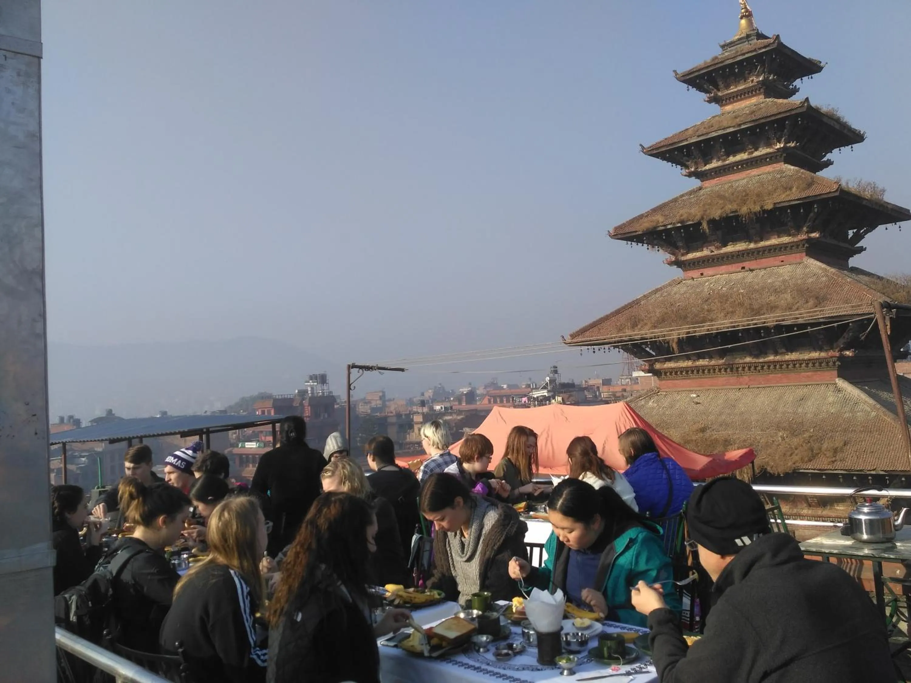 Property building in Sunny Guest House and Cafe