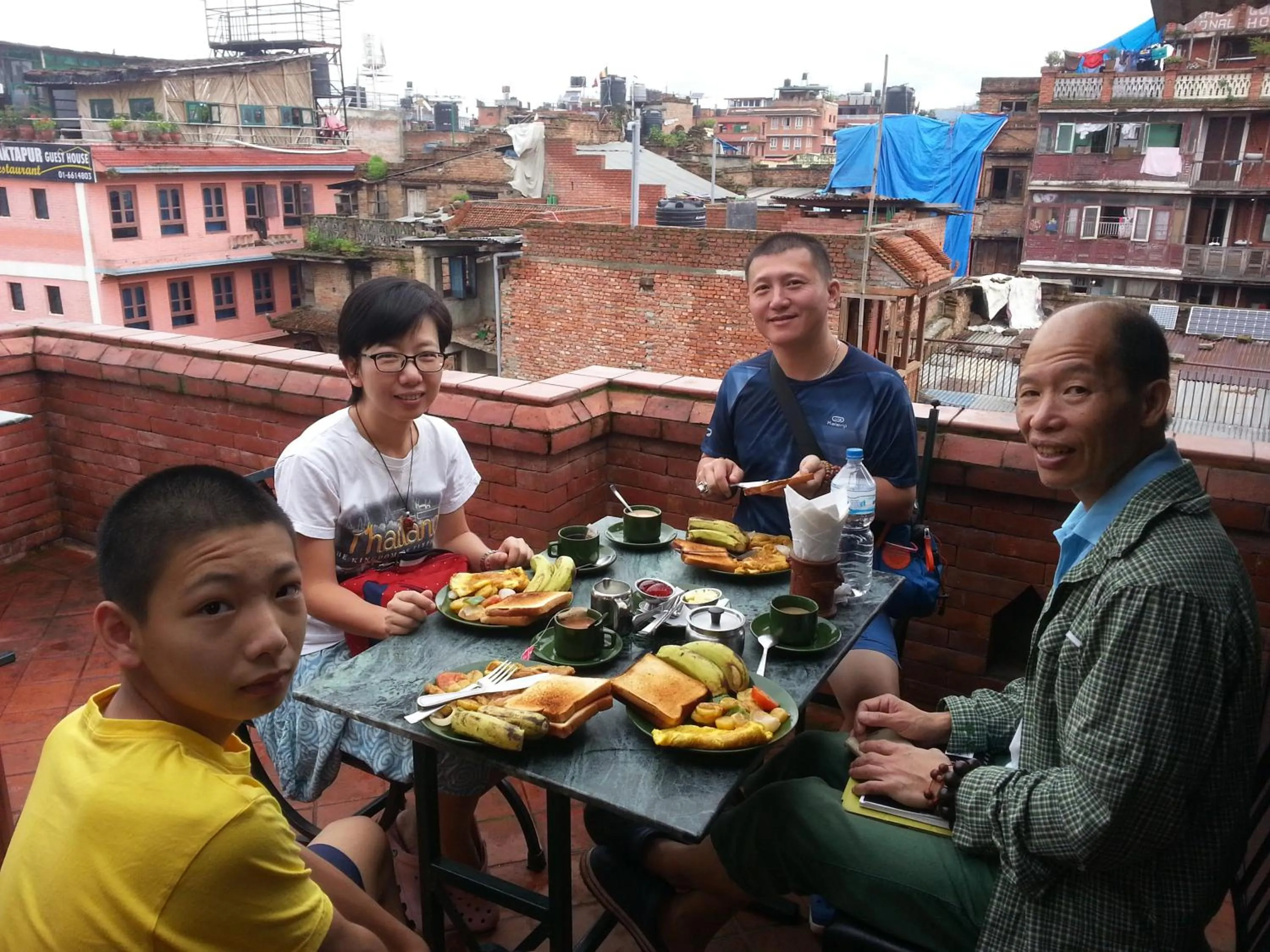 Balcony/Terrace in Sunny Guest House and Cafe