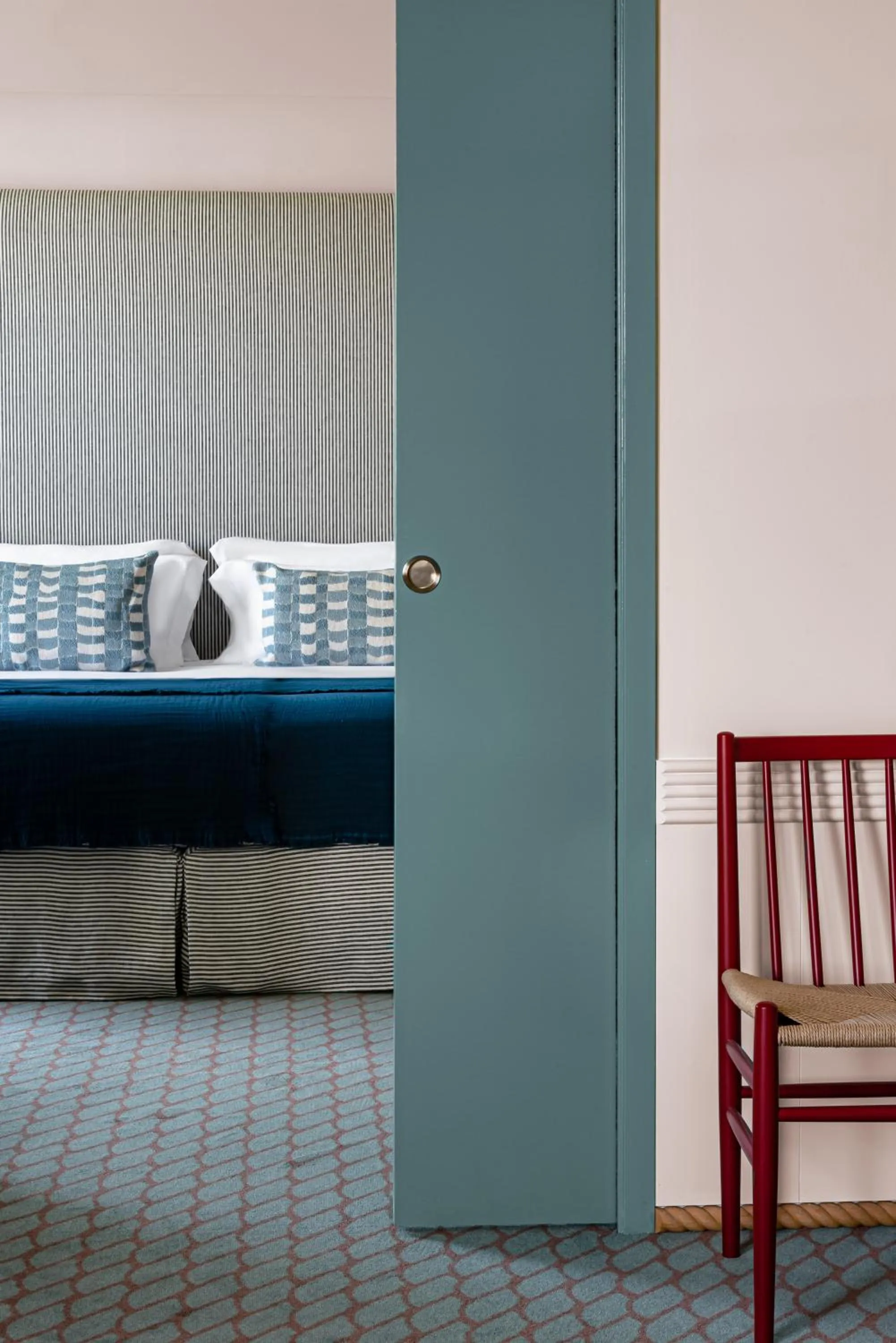 Bed in Le Regina Biarritz Hotel & Spa MGallery Hotel Collection