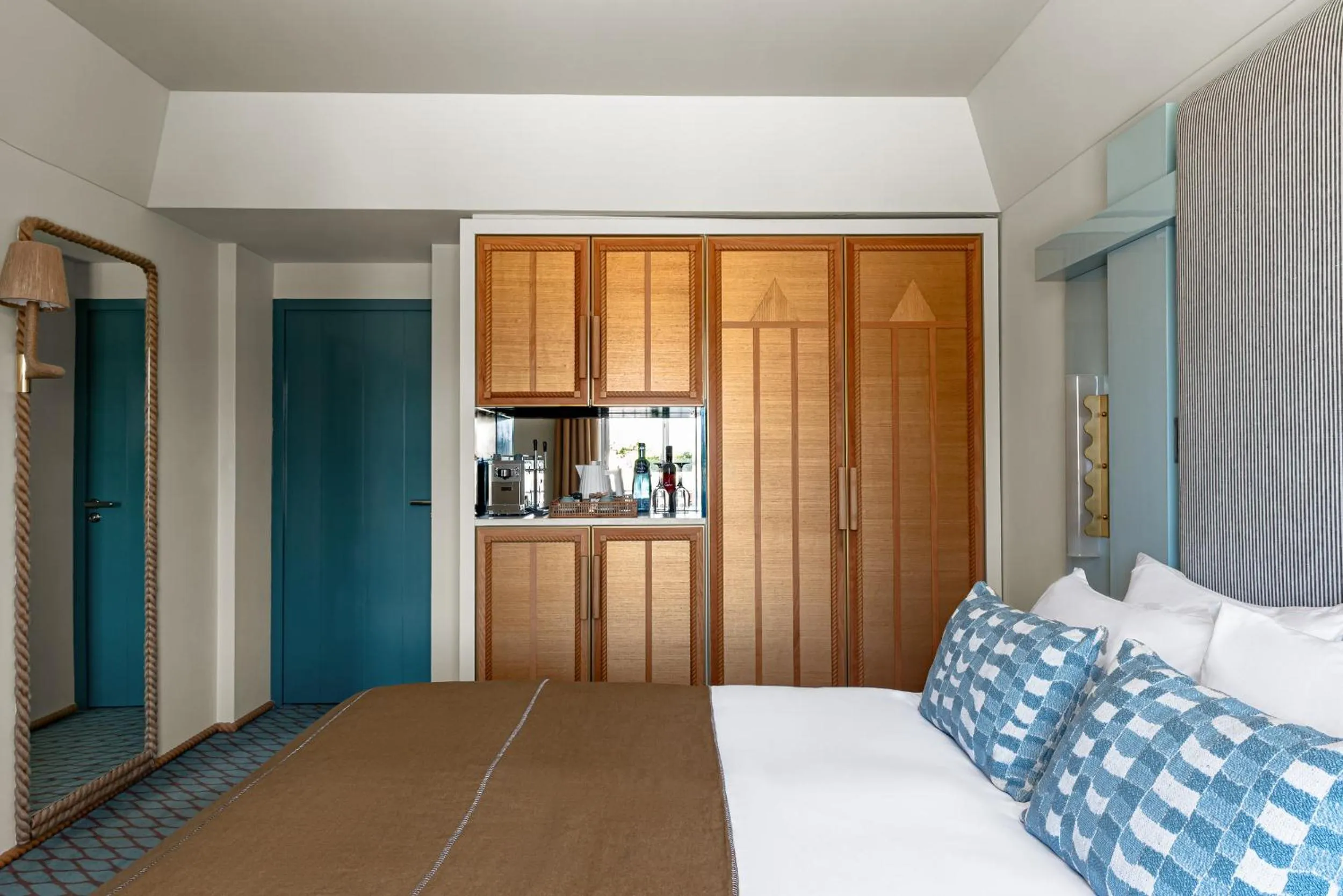 Bed in Le Regina Biarritz Hotel & Spa MGallery Hotel Collection