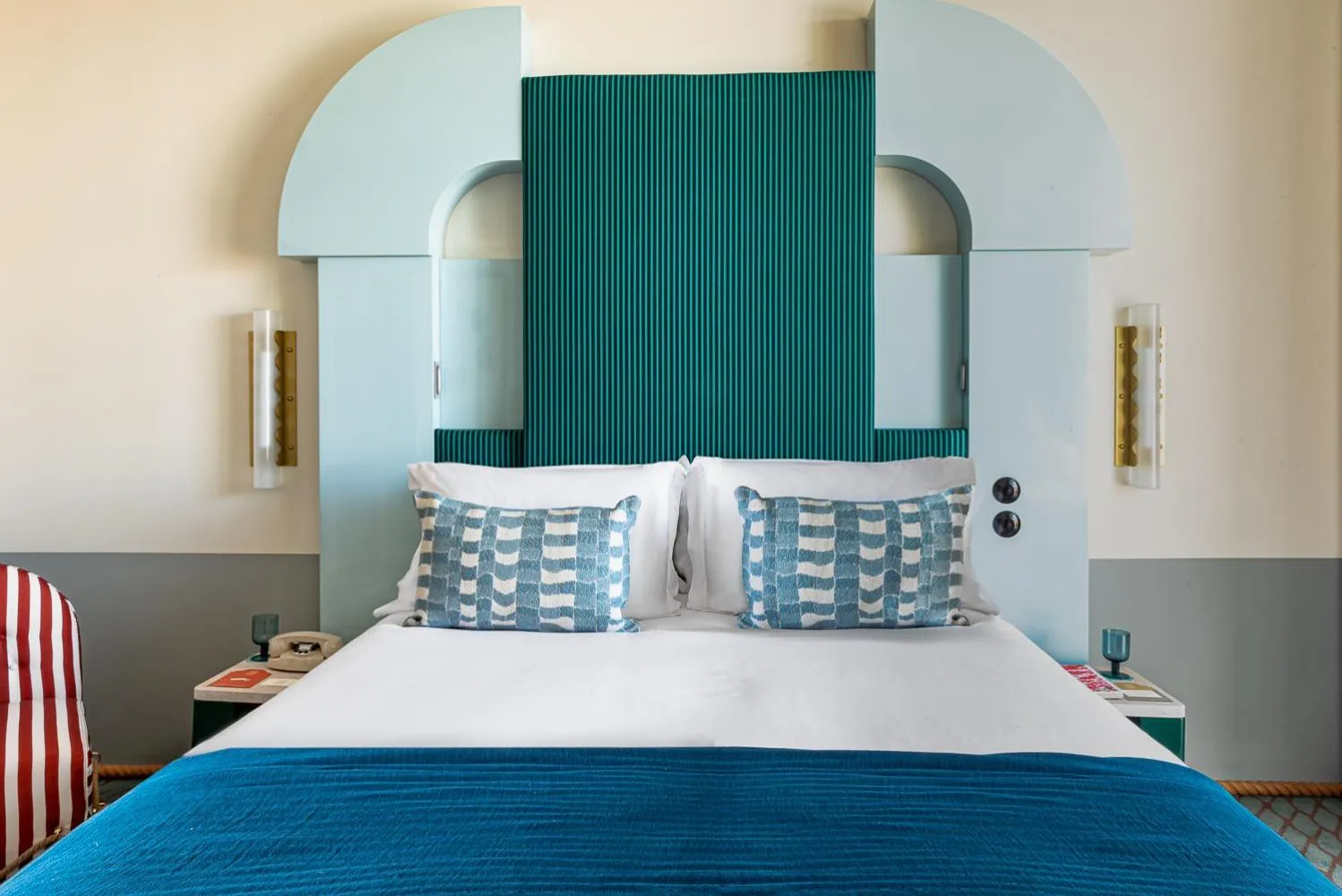 Bedroom, Bed in Le Regina Biarritz Hotel & Spa MGallery Hotel Collection