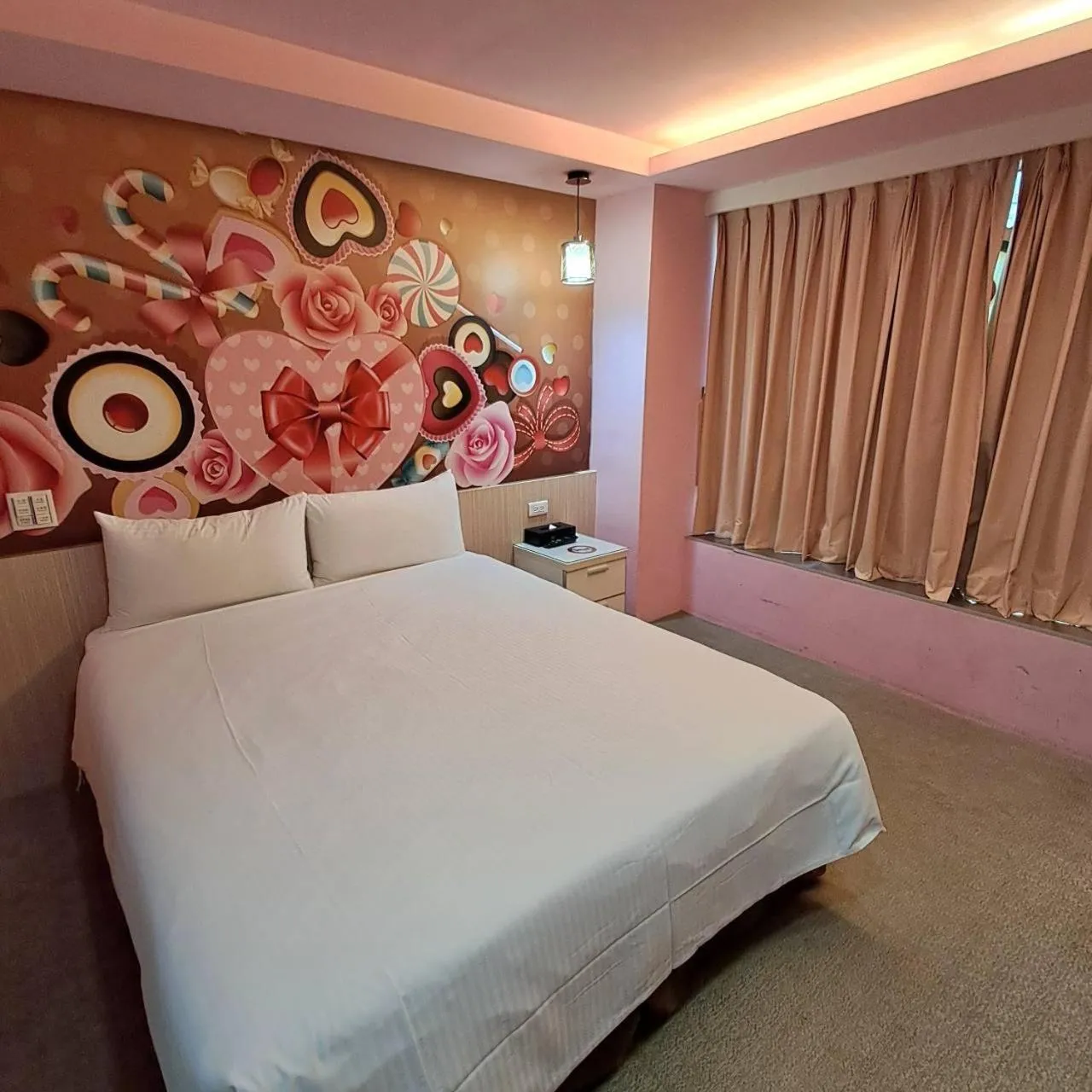 Bed in Morwing Hotel Fuzhong