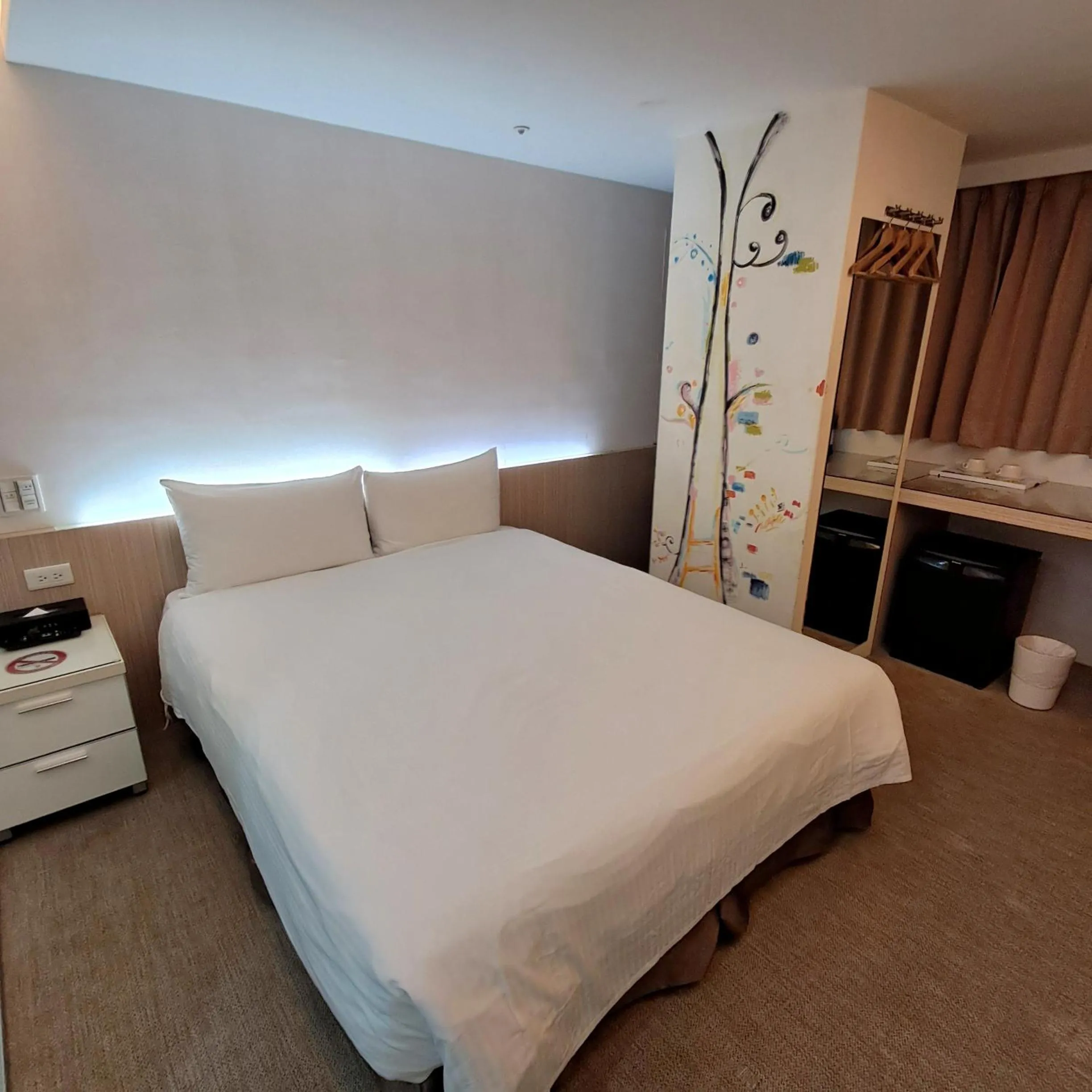Bed in Morwing Hotel Fuzhong