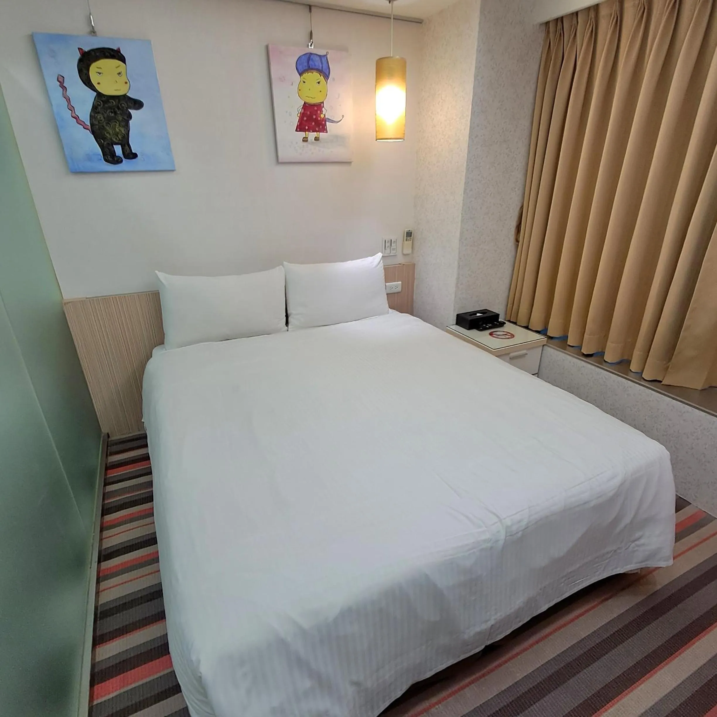 Bed in Morwing Hotel Fuzhong