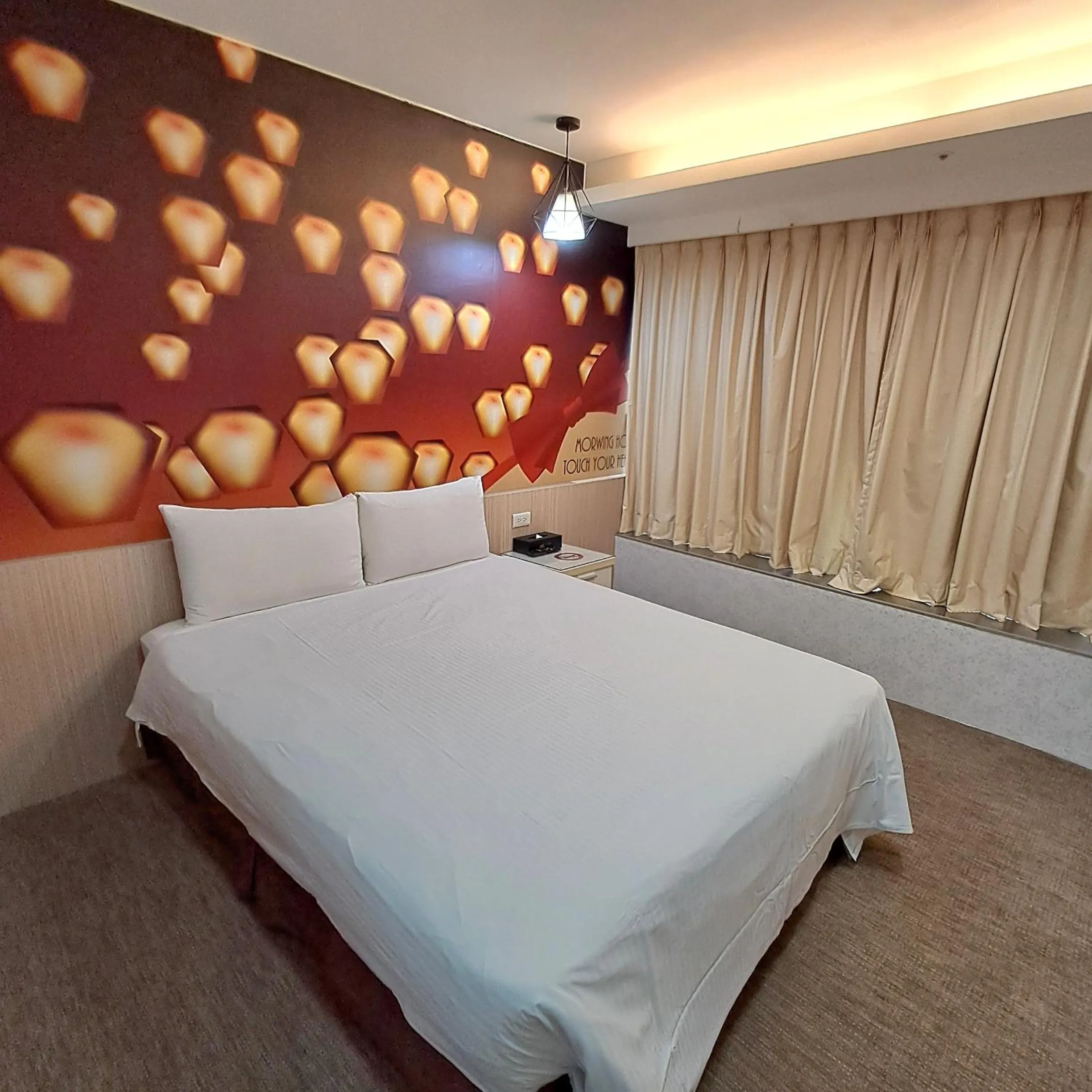 Bed in Morwing Hotel Fuzhong