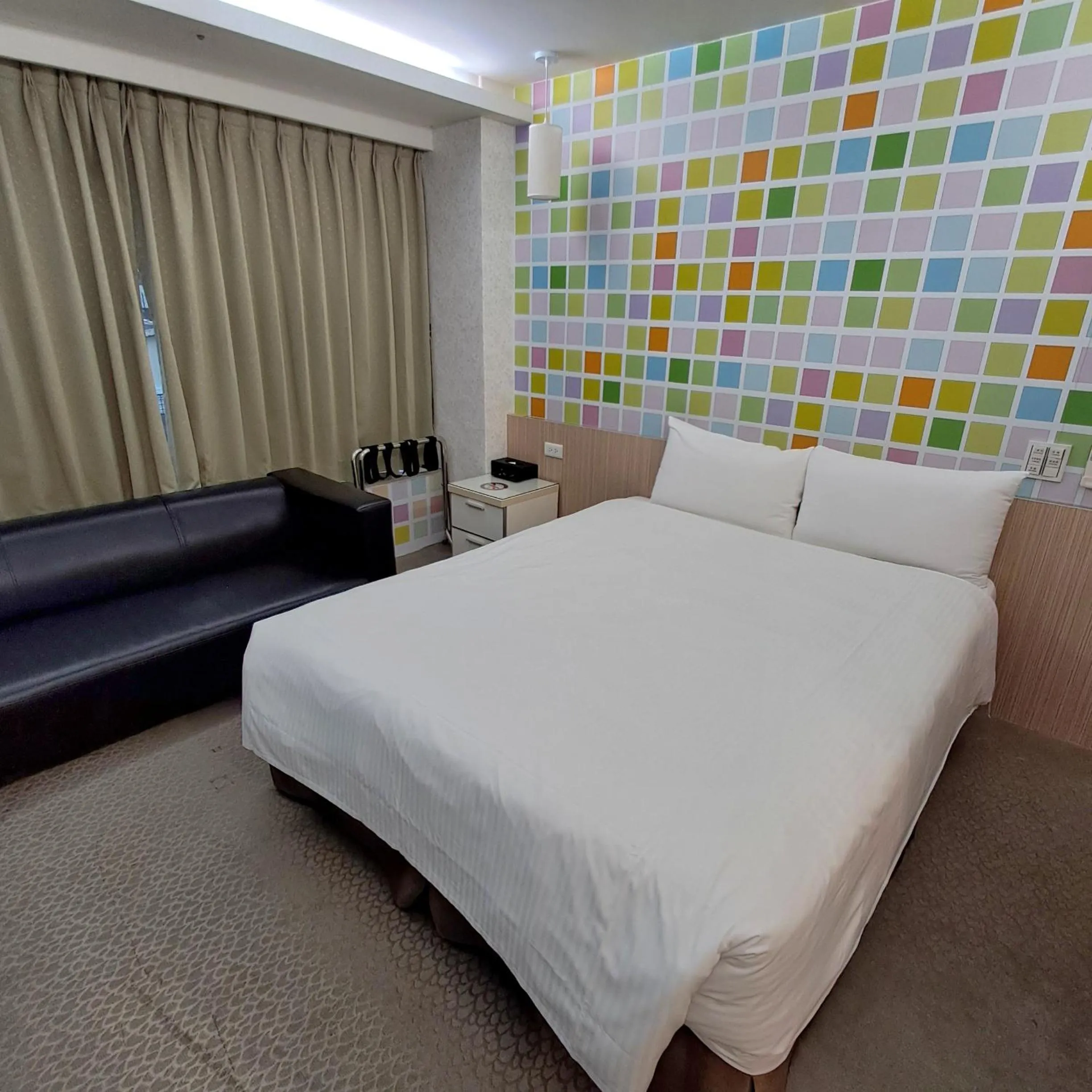 Bed in Morwing Hotel Fuzhong