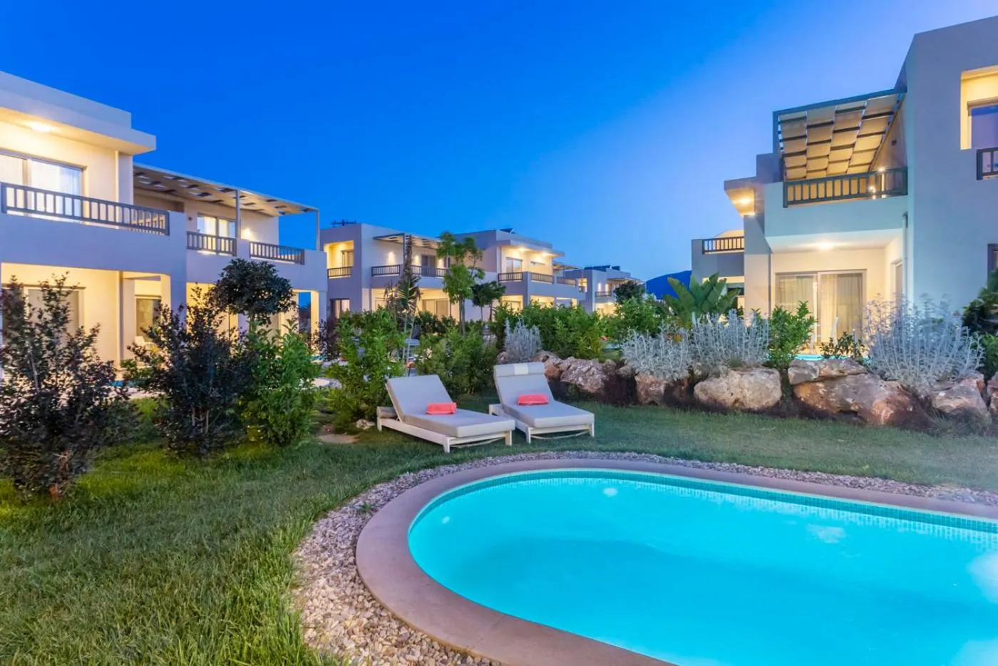 Swimming pool in Elysian Luxury Hotel and Spa